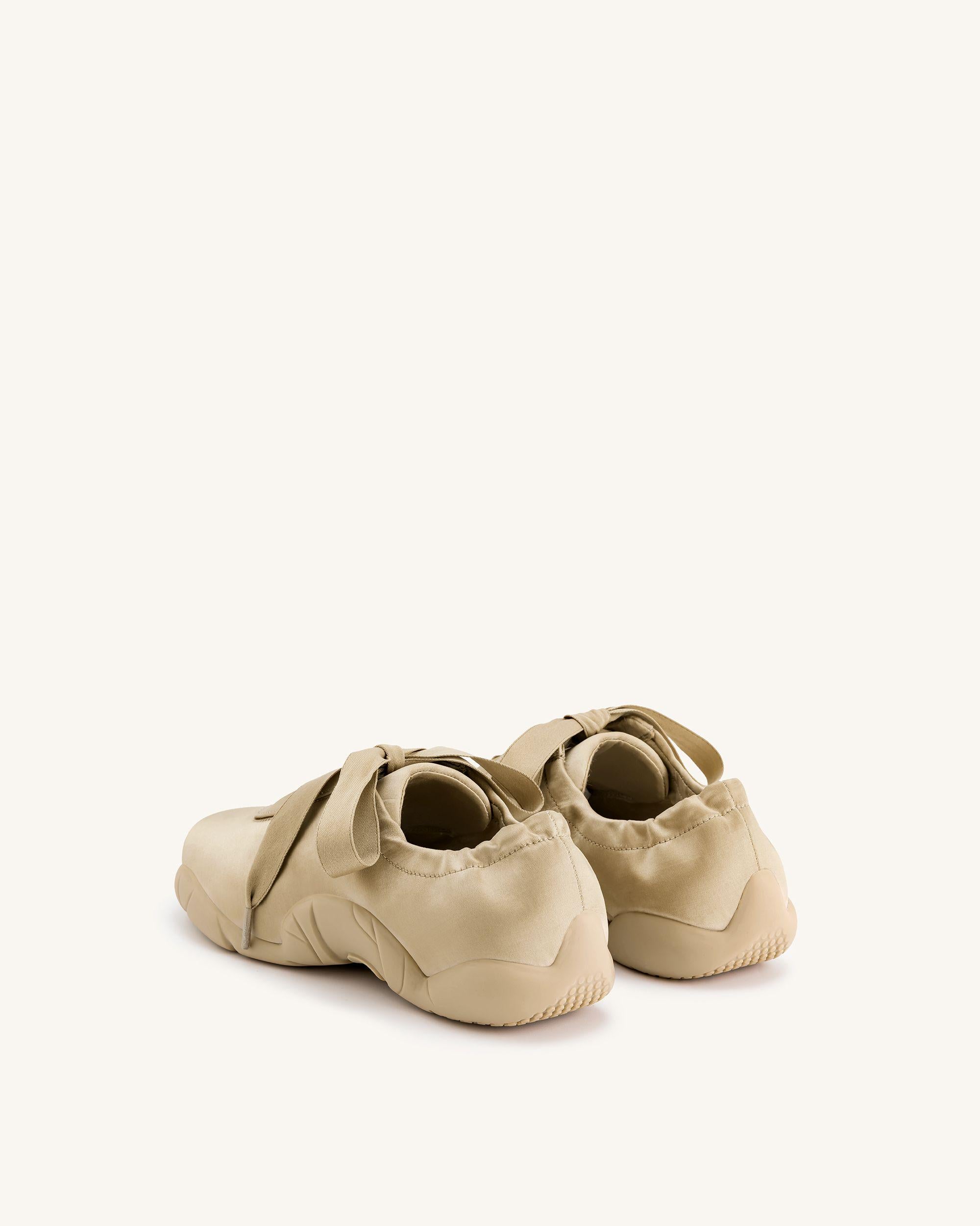 Flavia Ballerina Sneakers - Brown - Image 4