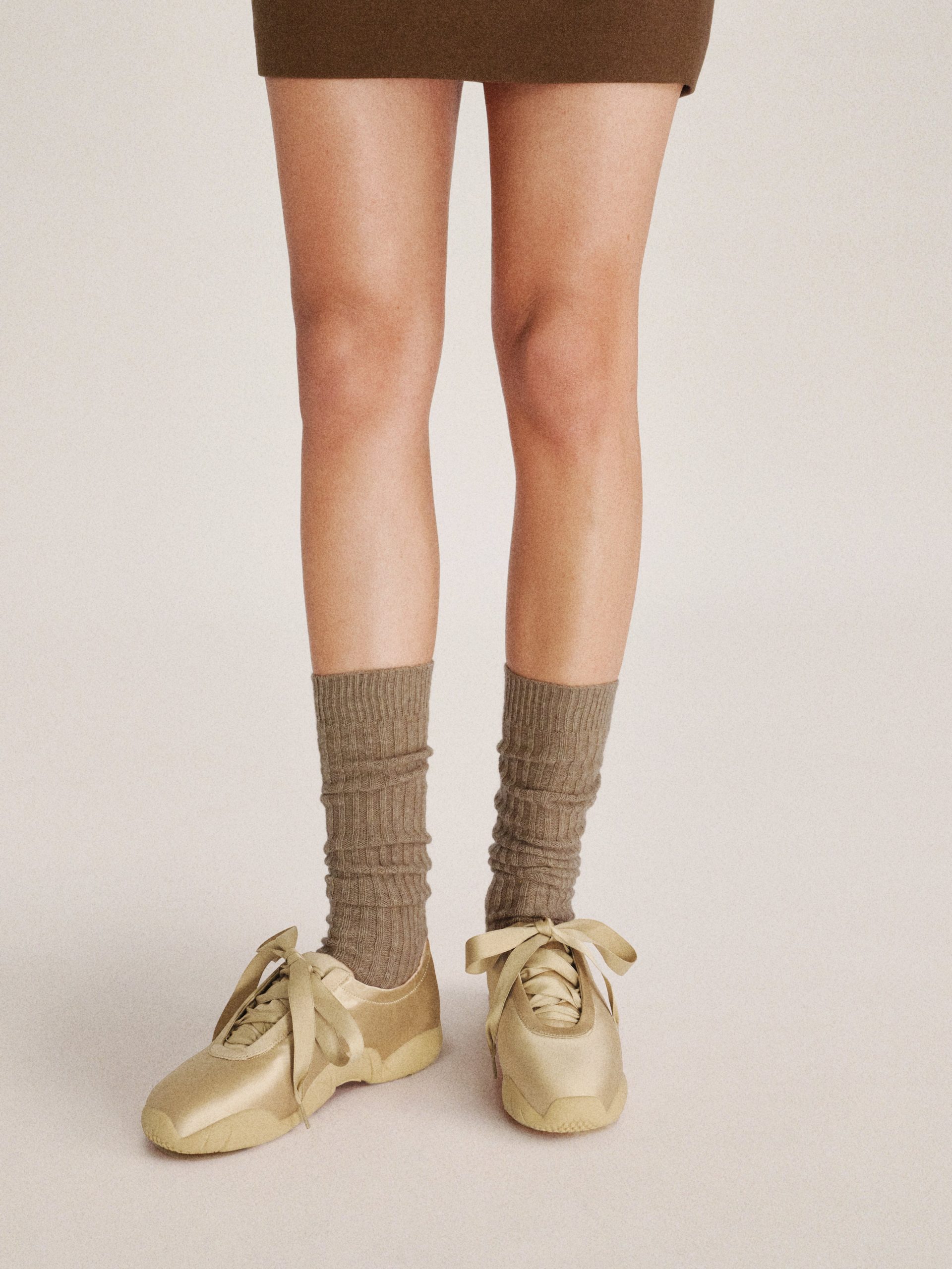 Flavia Ballerina Sneakers - Brown - Image 2