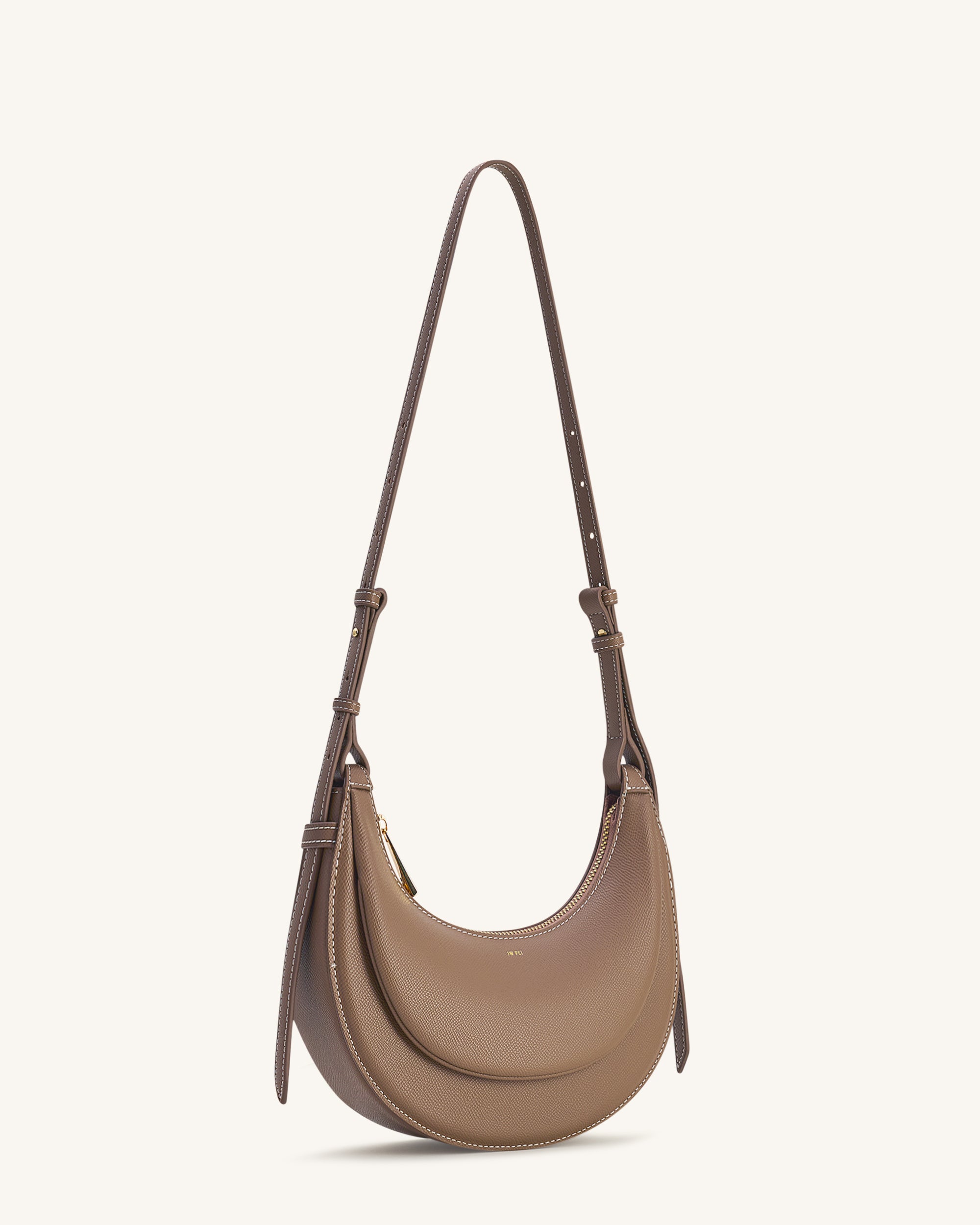 Sharon Crossbody Bag - Taupe - Image 2