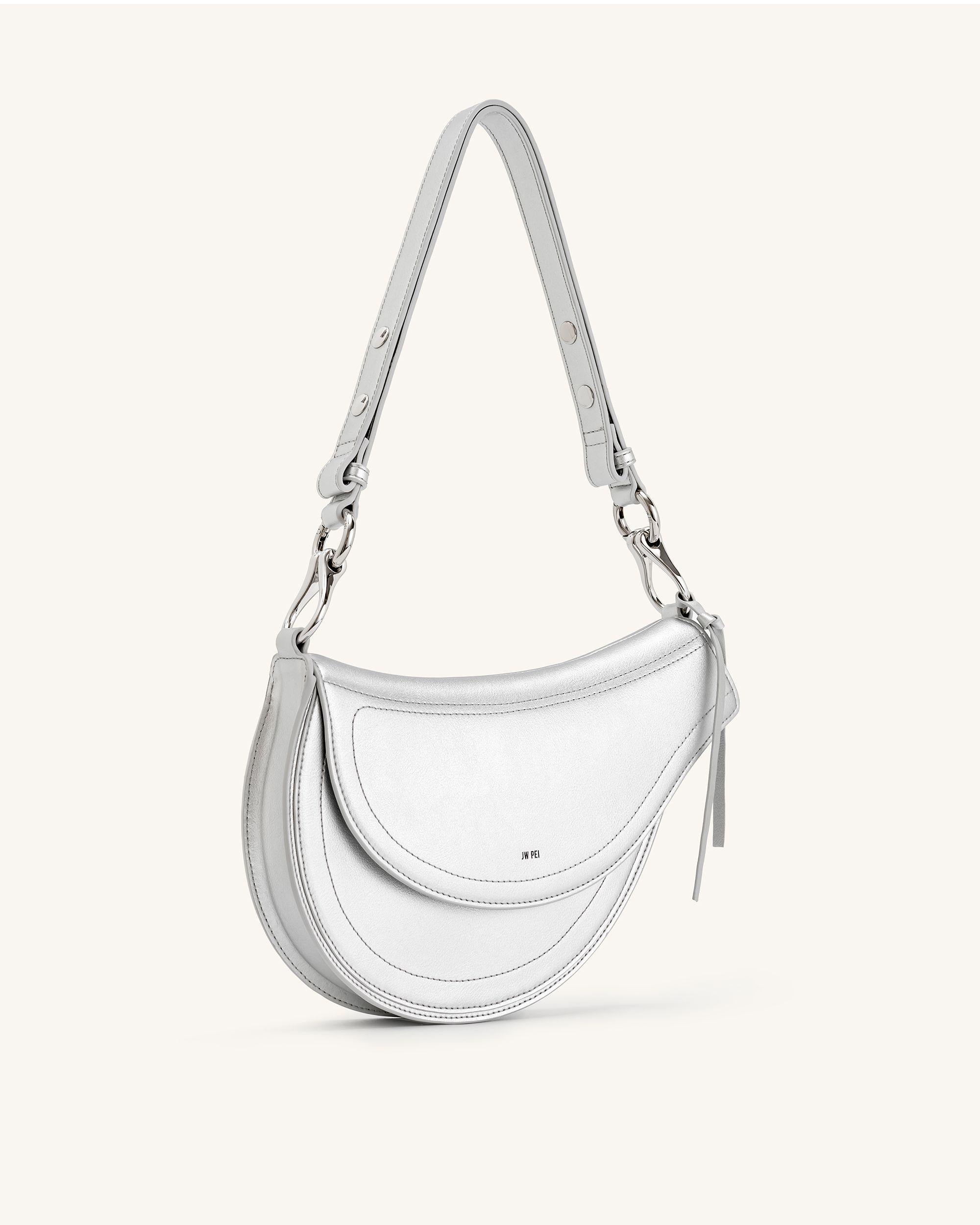 Ashlie Crossbody Bag - Silver - Image 2