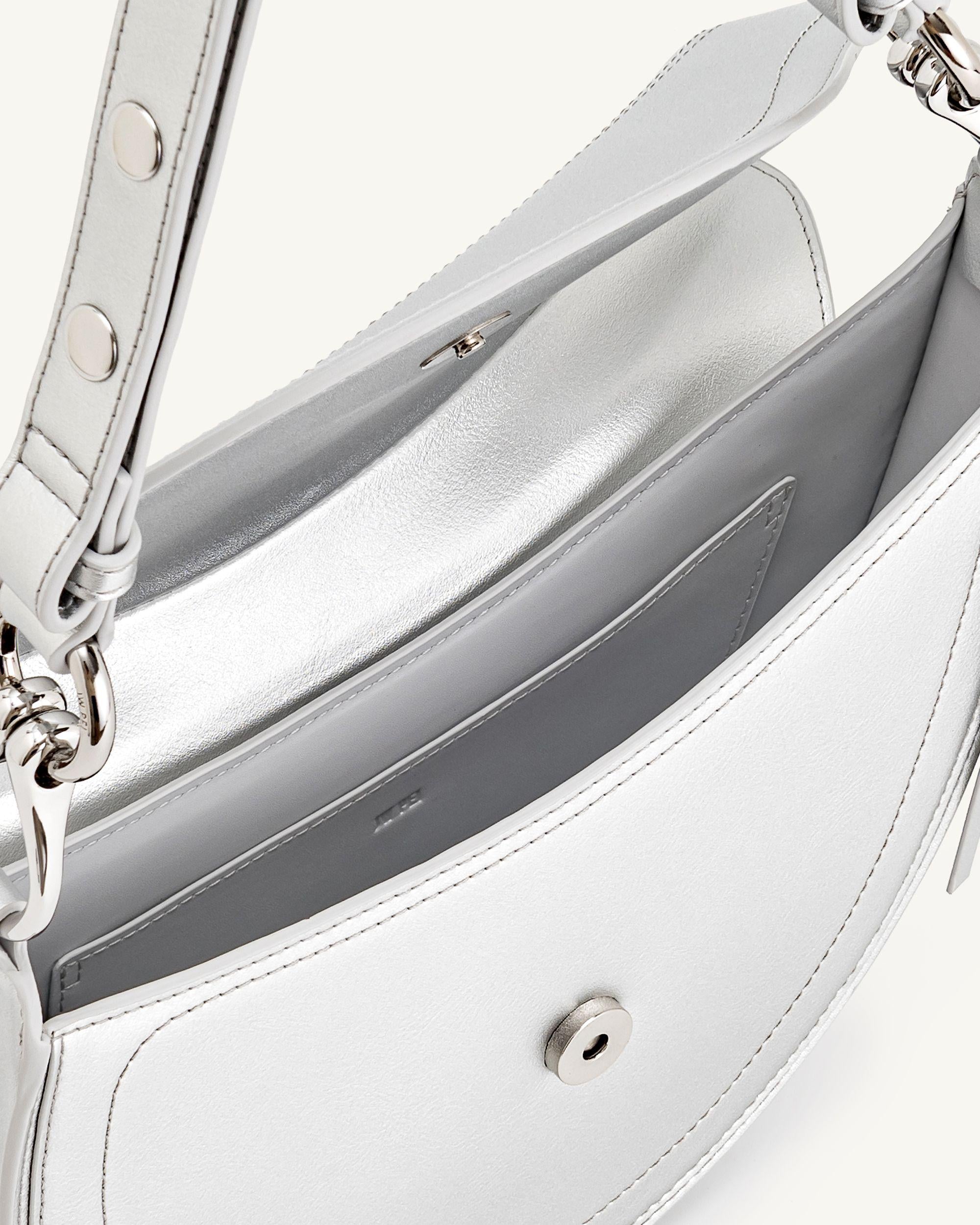 Ashlie Crossbody Bag - Silver - Image 4