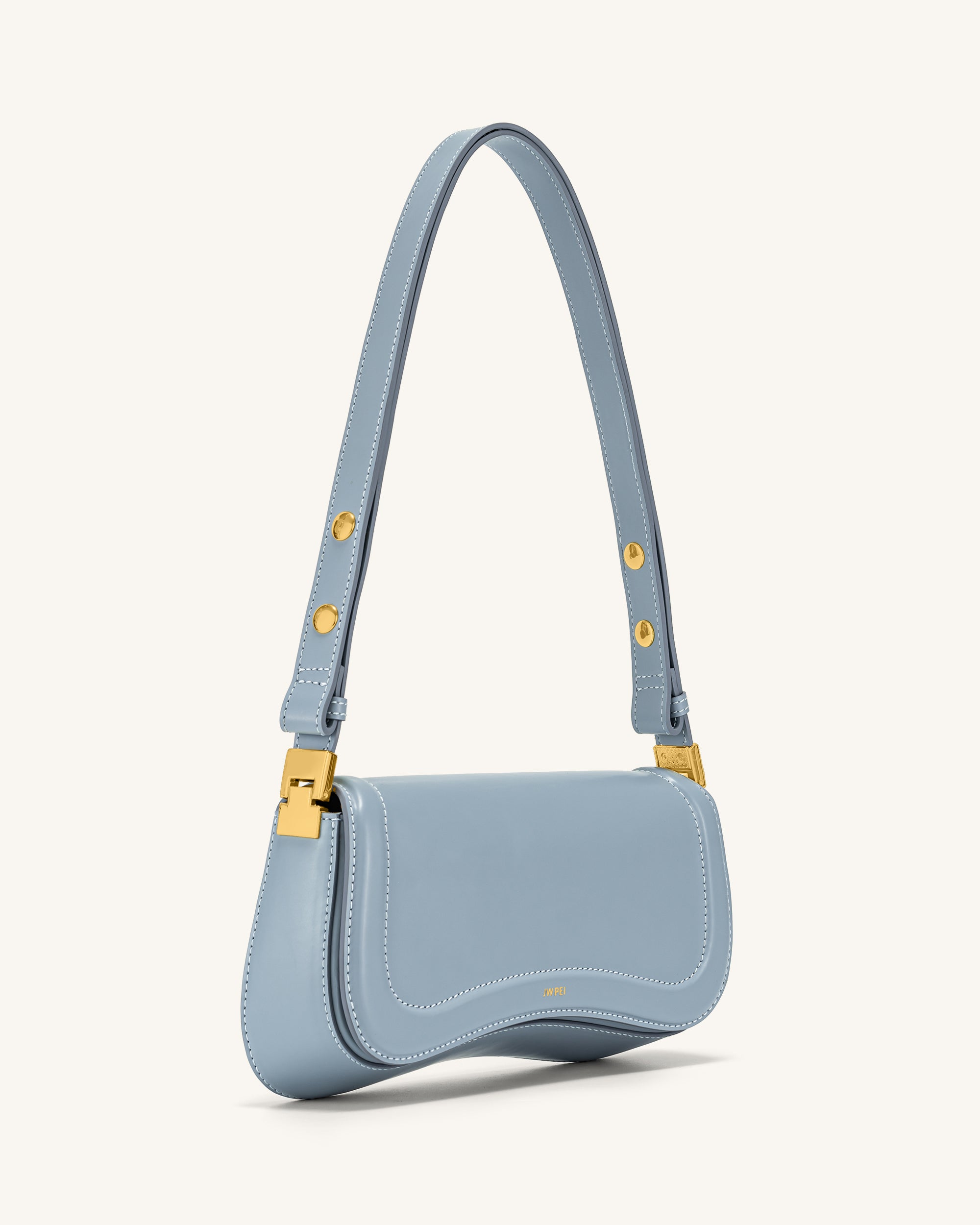 Joy Shoulder Bag - Steel Blue - Image 2