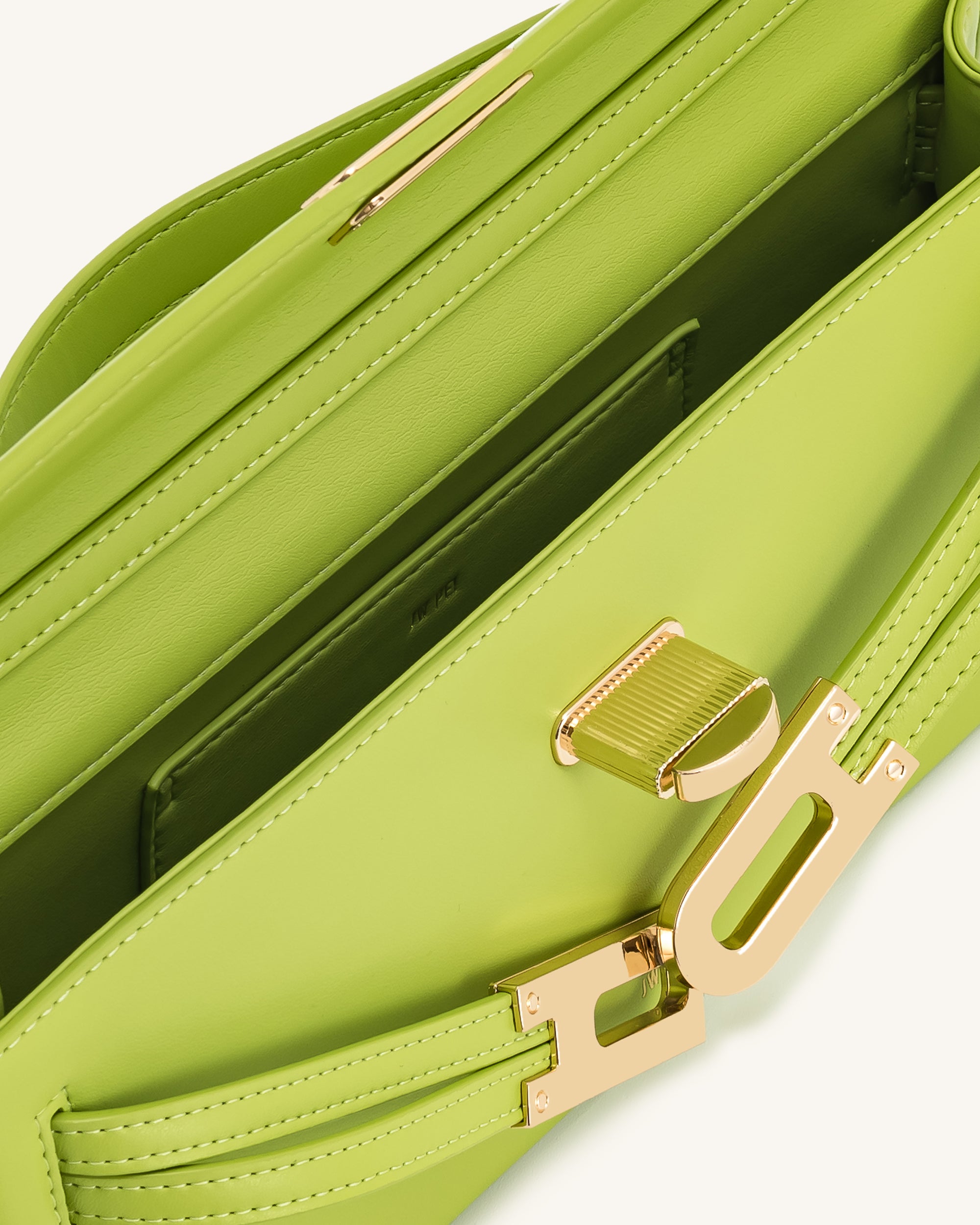 Bria Structured Top Handle Bag - Green - Image 5