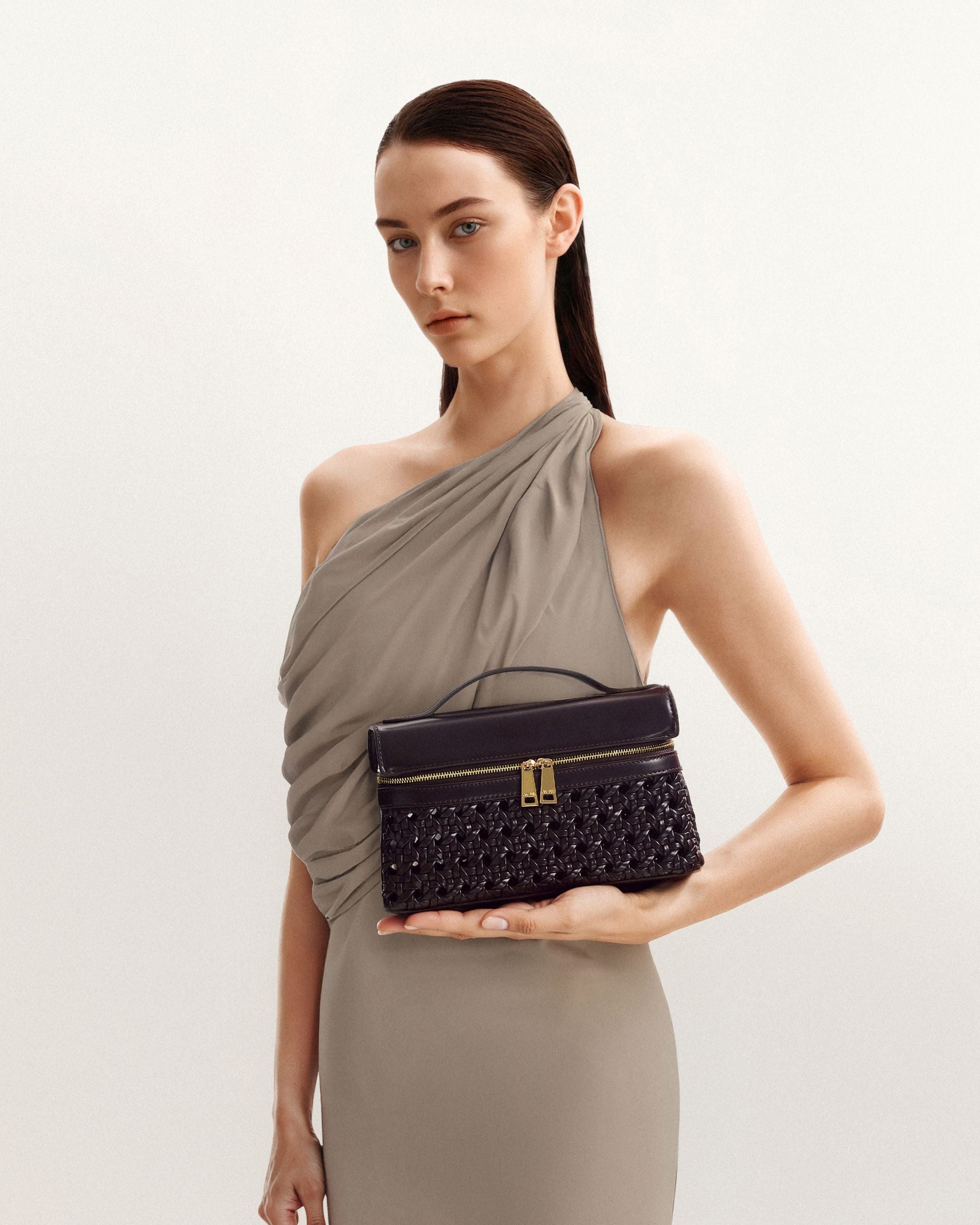 Thea Top Handle Bag - Deep Claret - Image 2