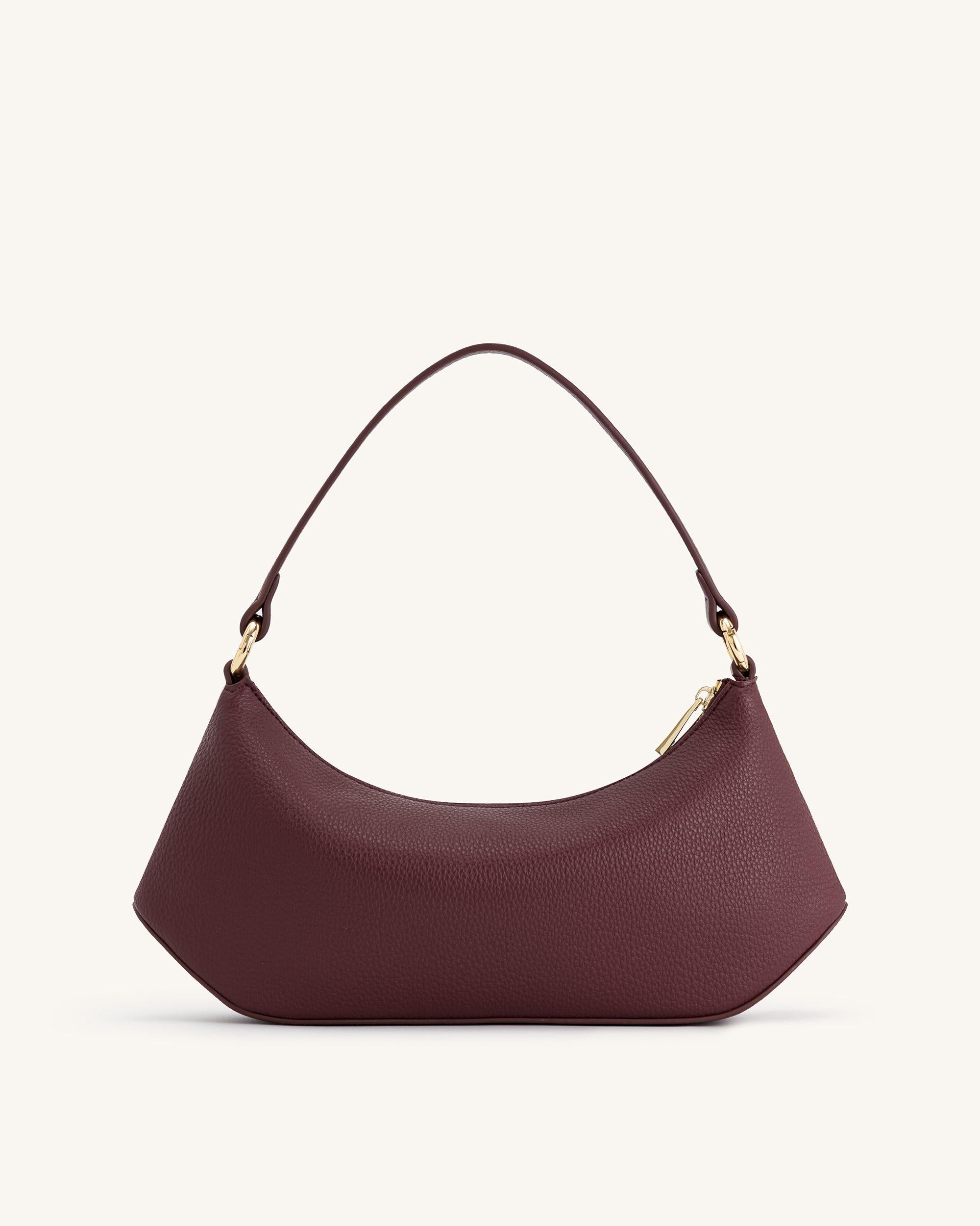 Lily Shoulder Bag - Deep Claret - Image 3