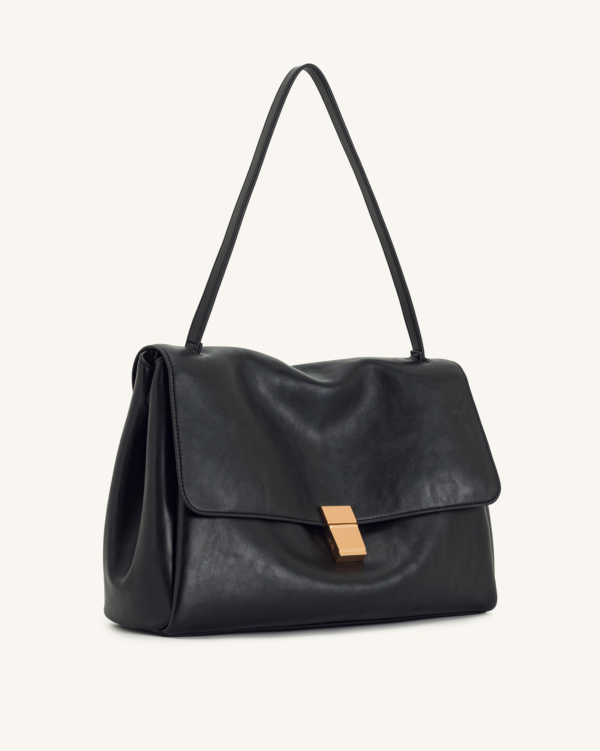 Hilary Shoulder Bag - Black - Image 3
