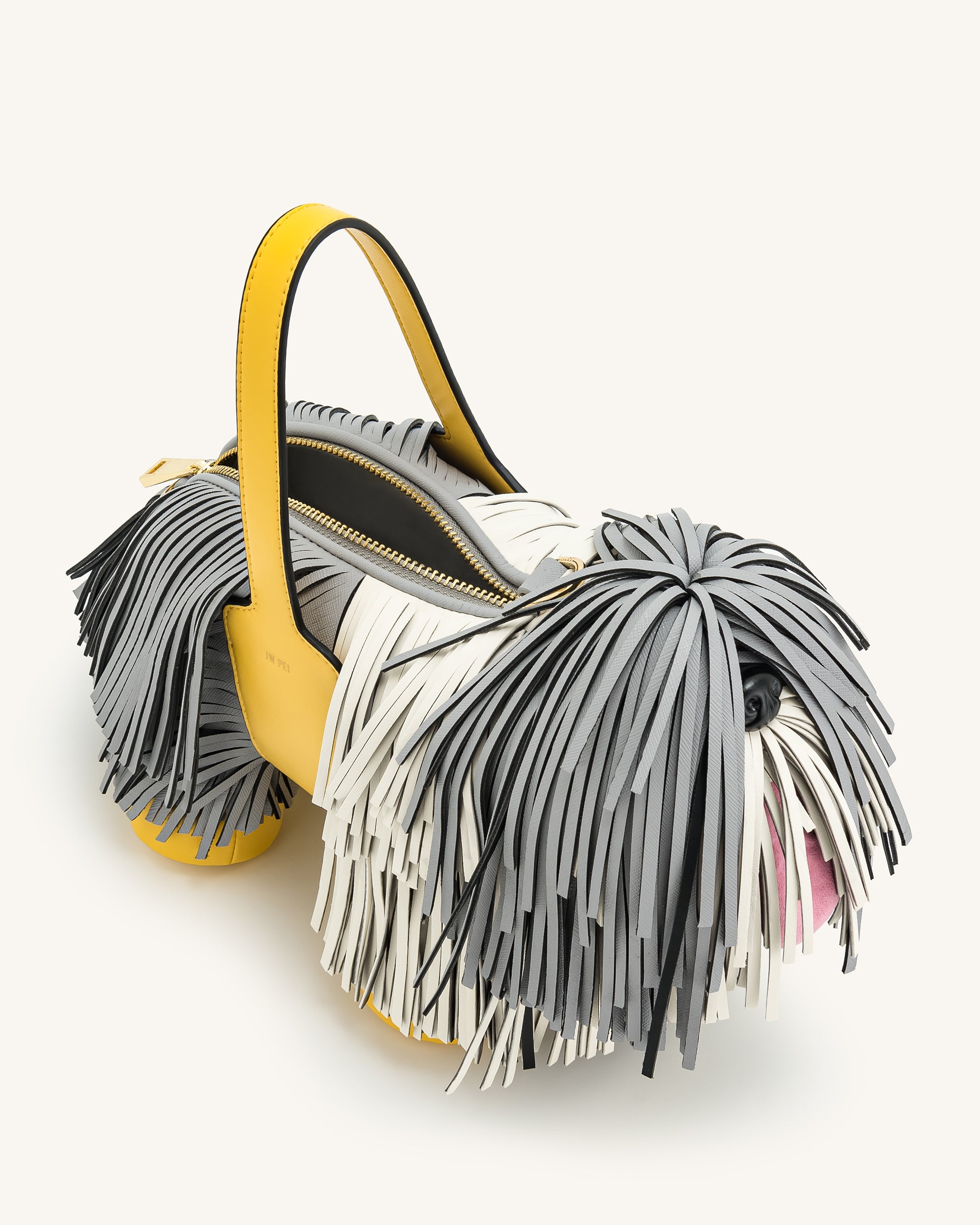 Nita Puppy Shape Handbag - Gray - Image 4