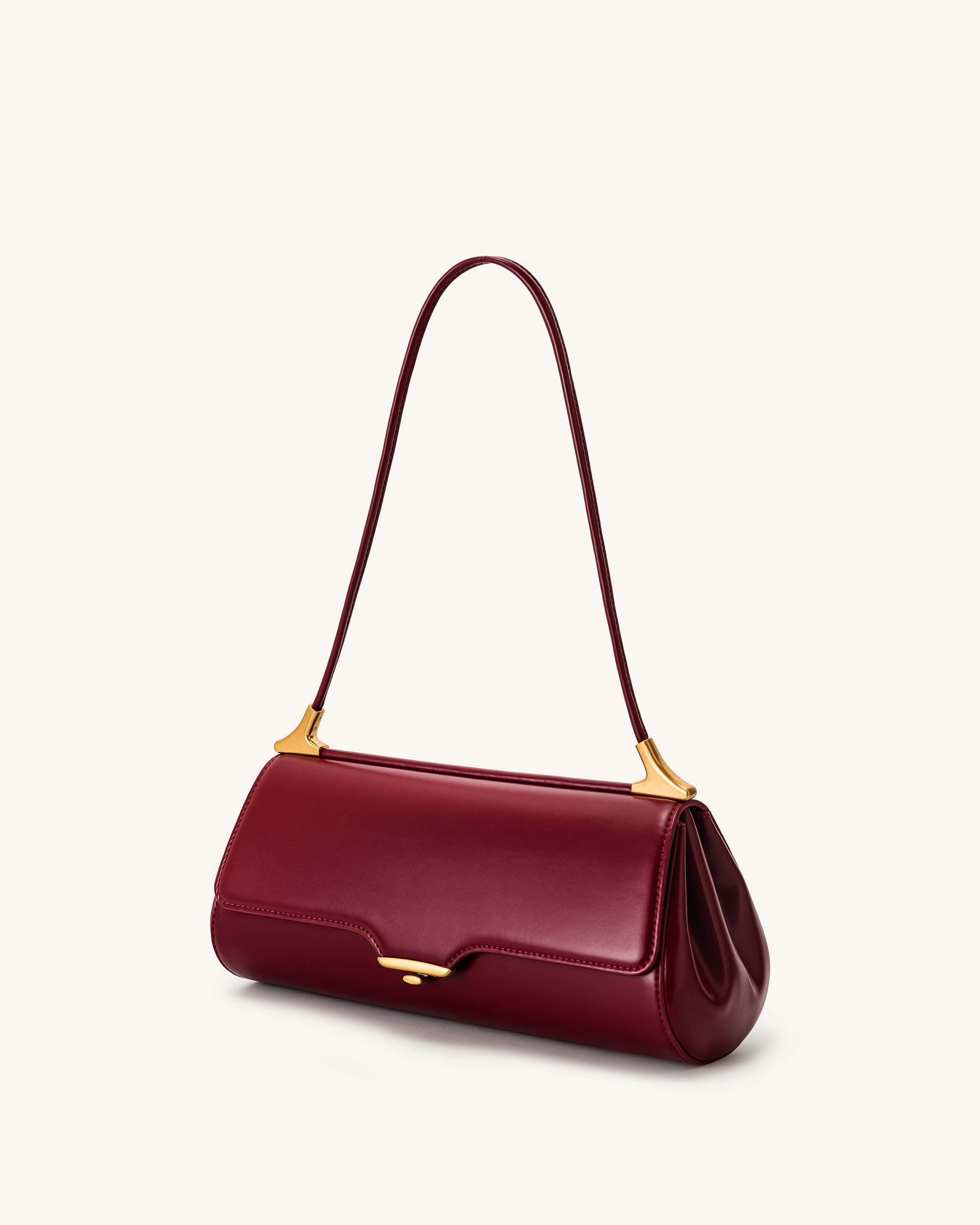 Eloise Shoulder Bag - Burgundy - Image 2