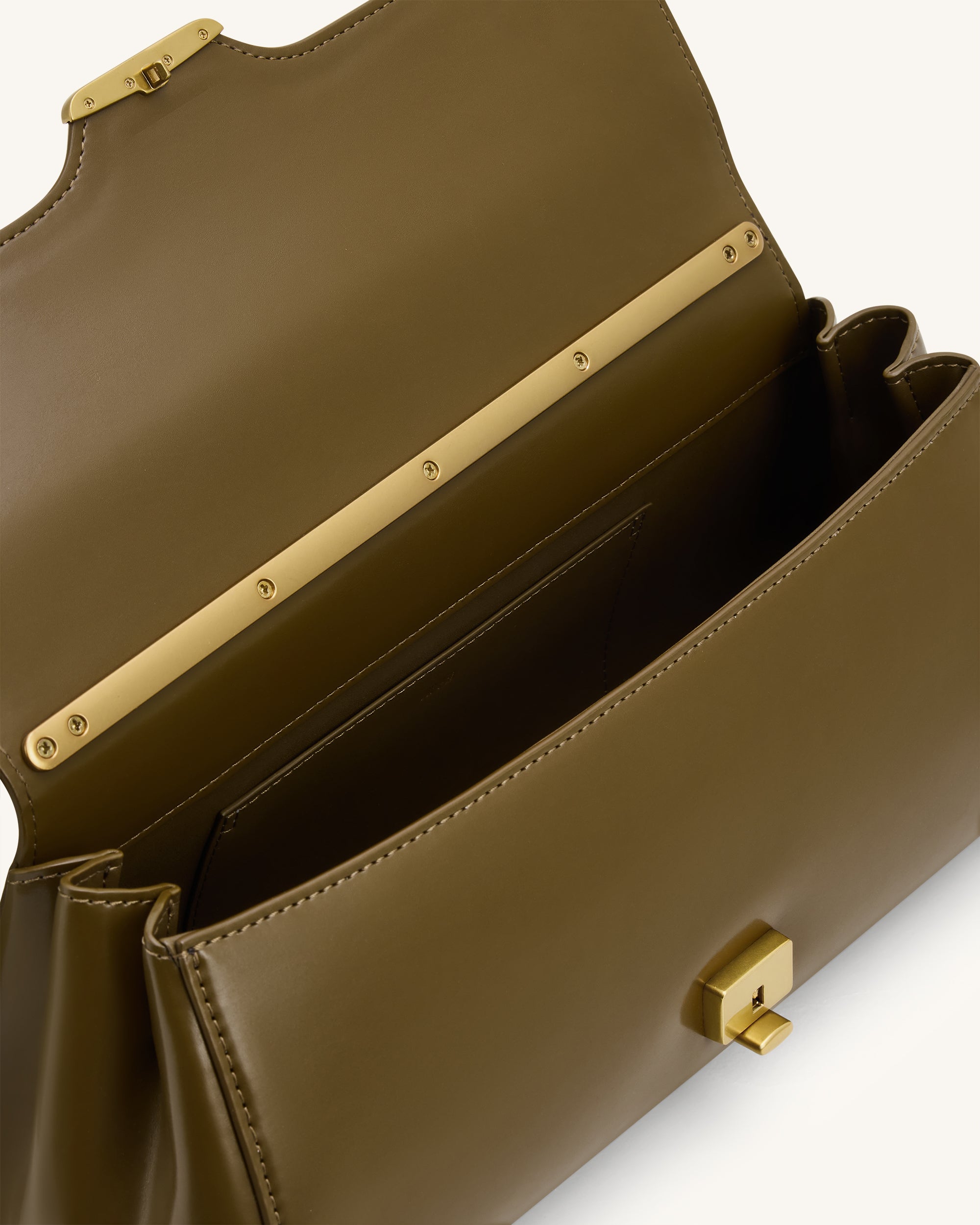 Eloise Shoulder Bag - Olive Green - Image 4