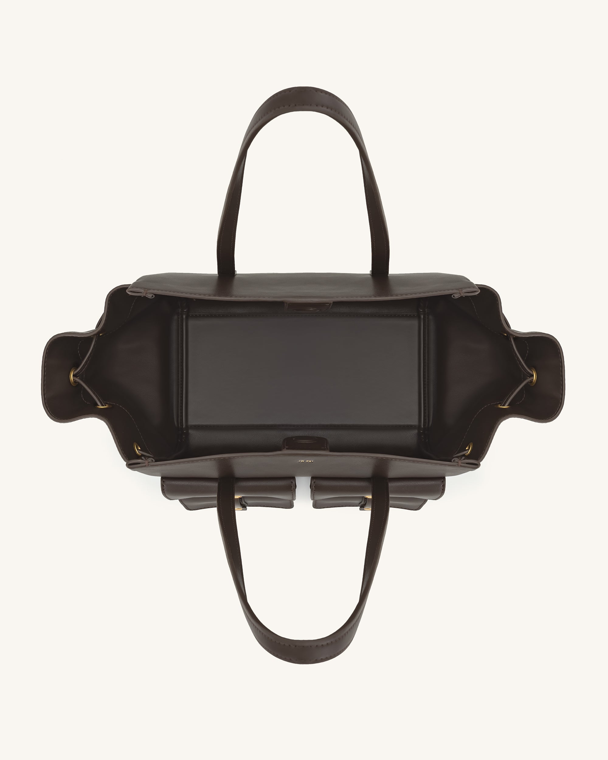 Linda Tote Bag - Dark Brown - Image 4