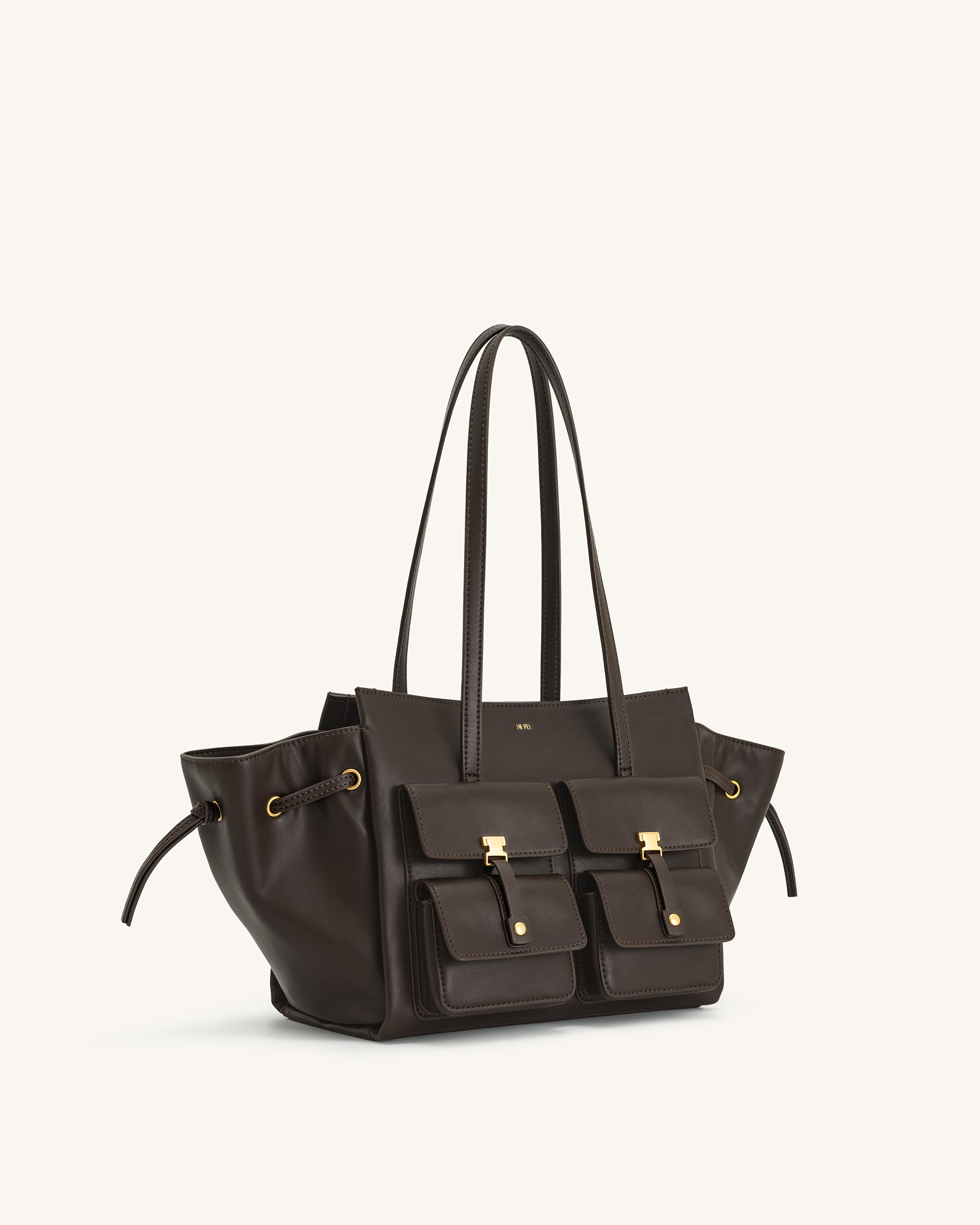 Linda Tote Bag - Dark Brown - Image 2