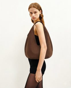 Alternative view of Dara Faux Suede Hobo Bag - Mocha Brown