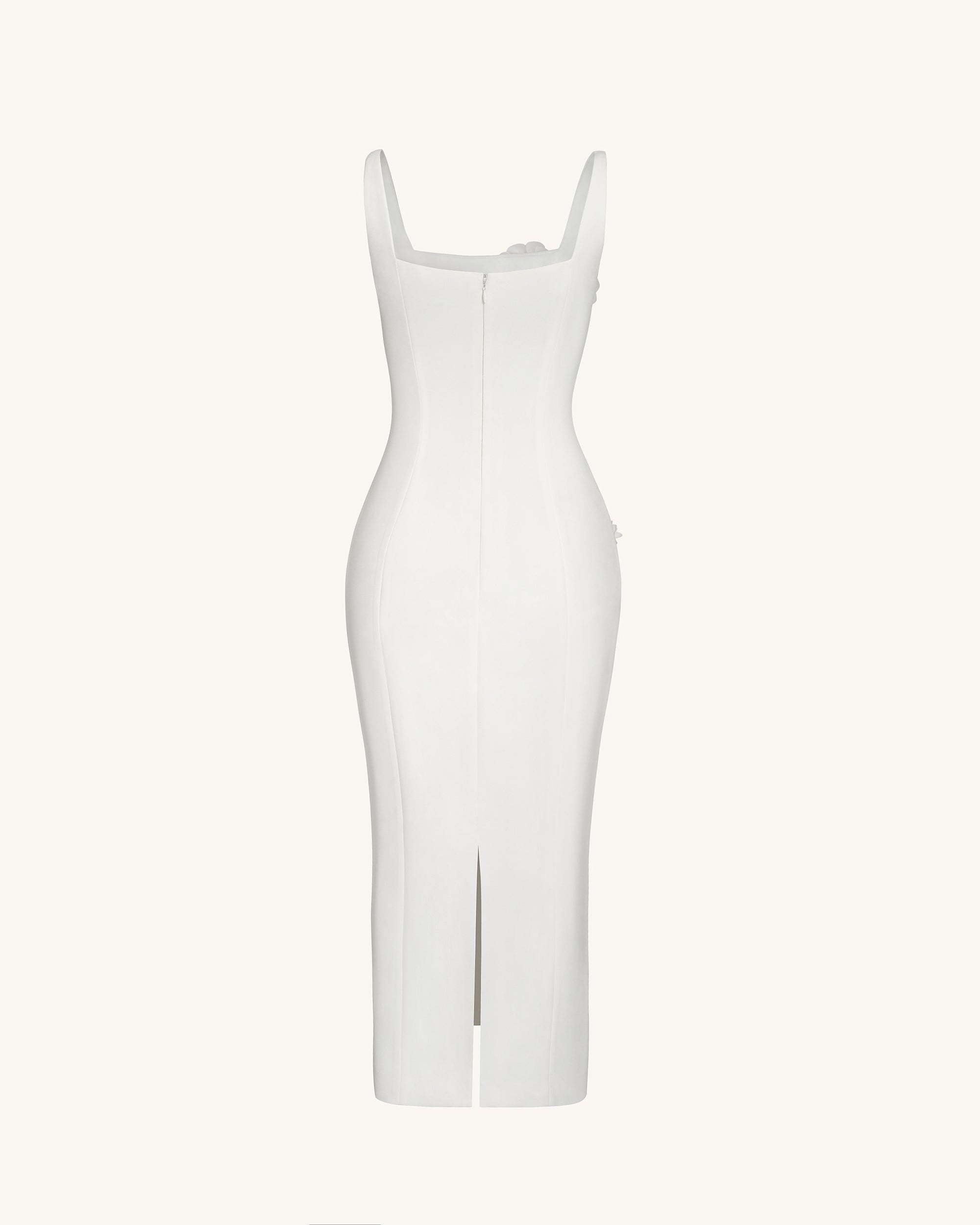 Garden Grace Sheath Dress - White - Image 6