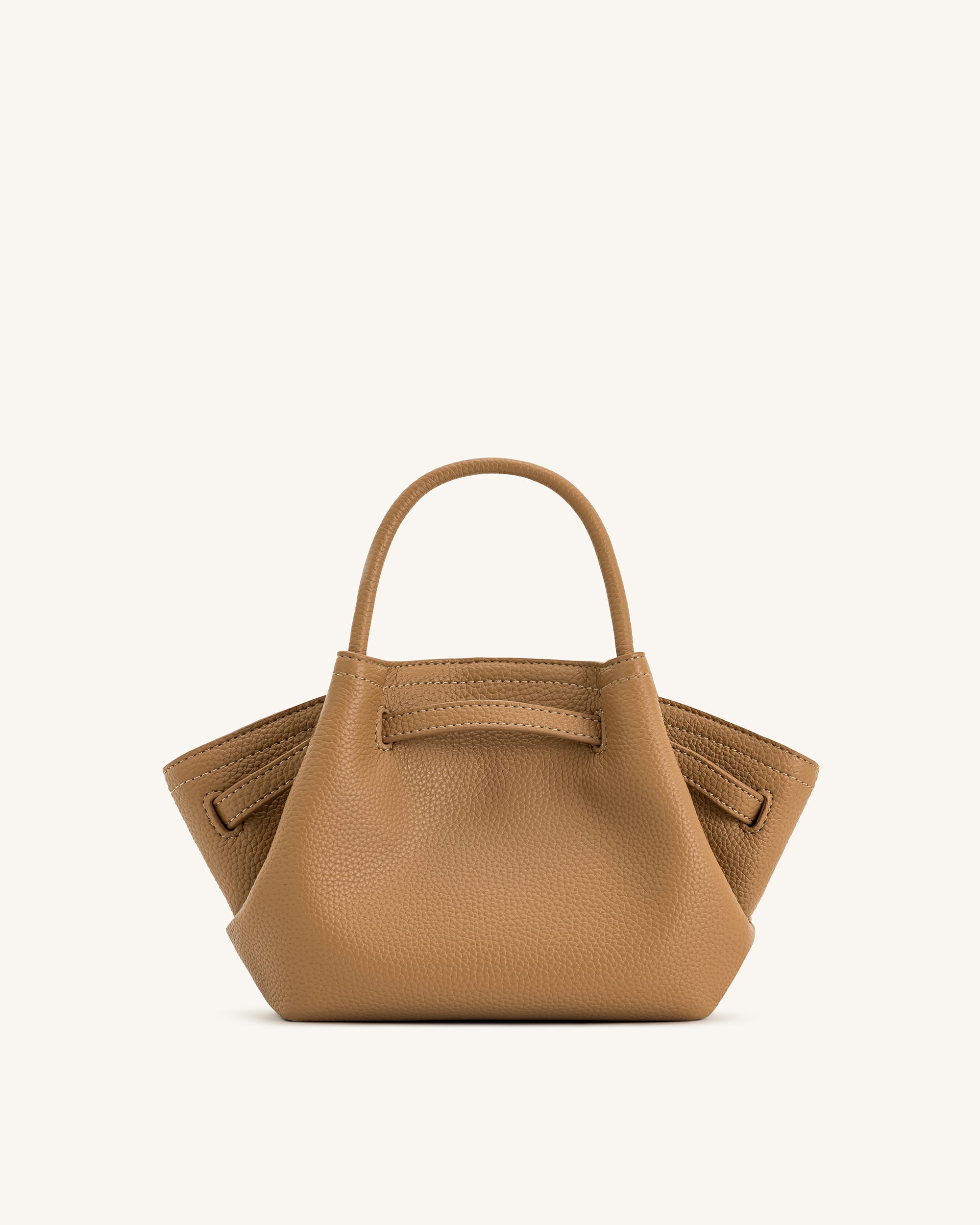 Hana Mini Tote Bag - Latte Color - Image 5