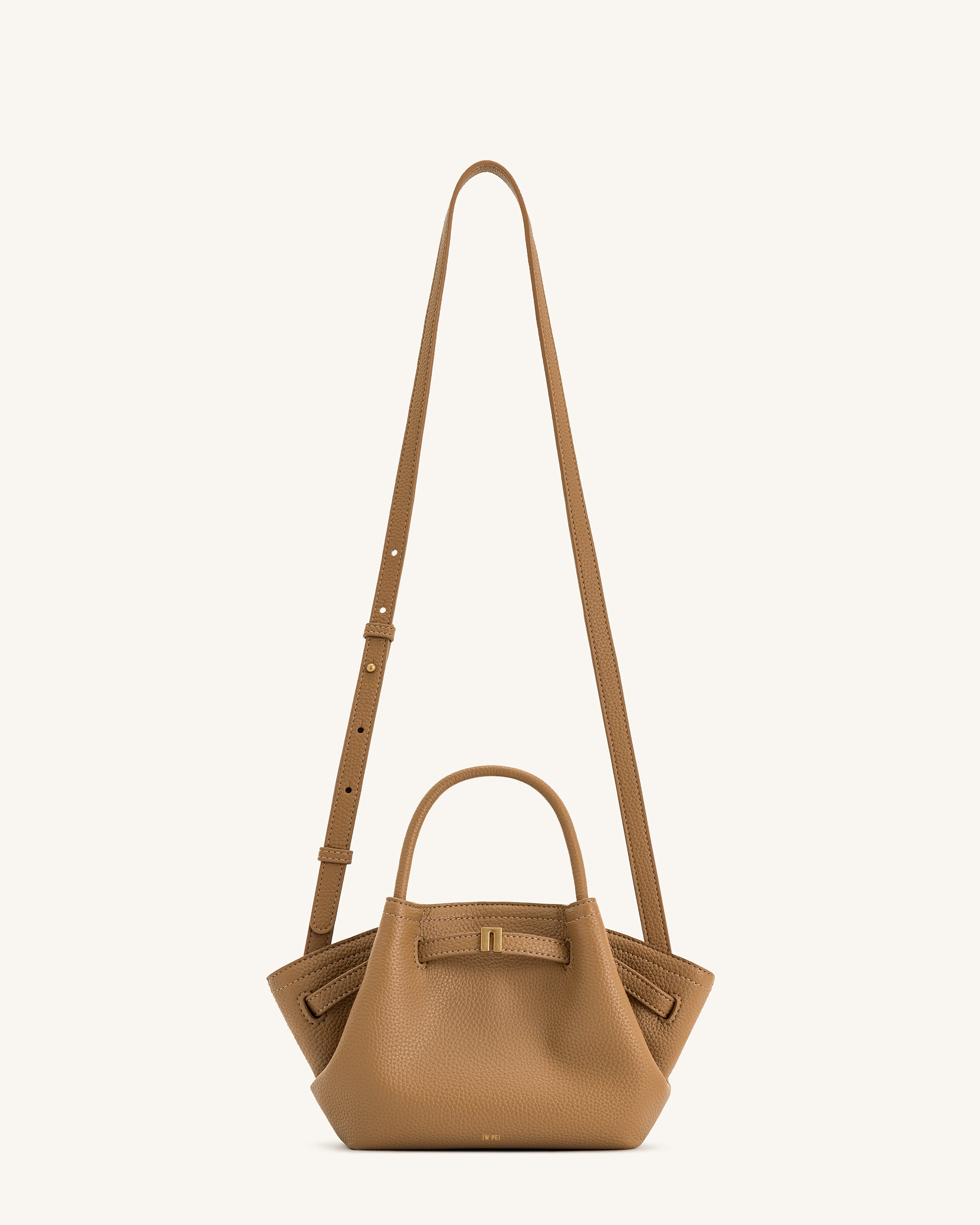 Hana Mini Tote Bag - Latte Color - Image 3