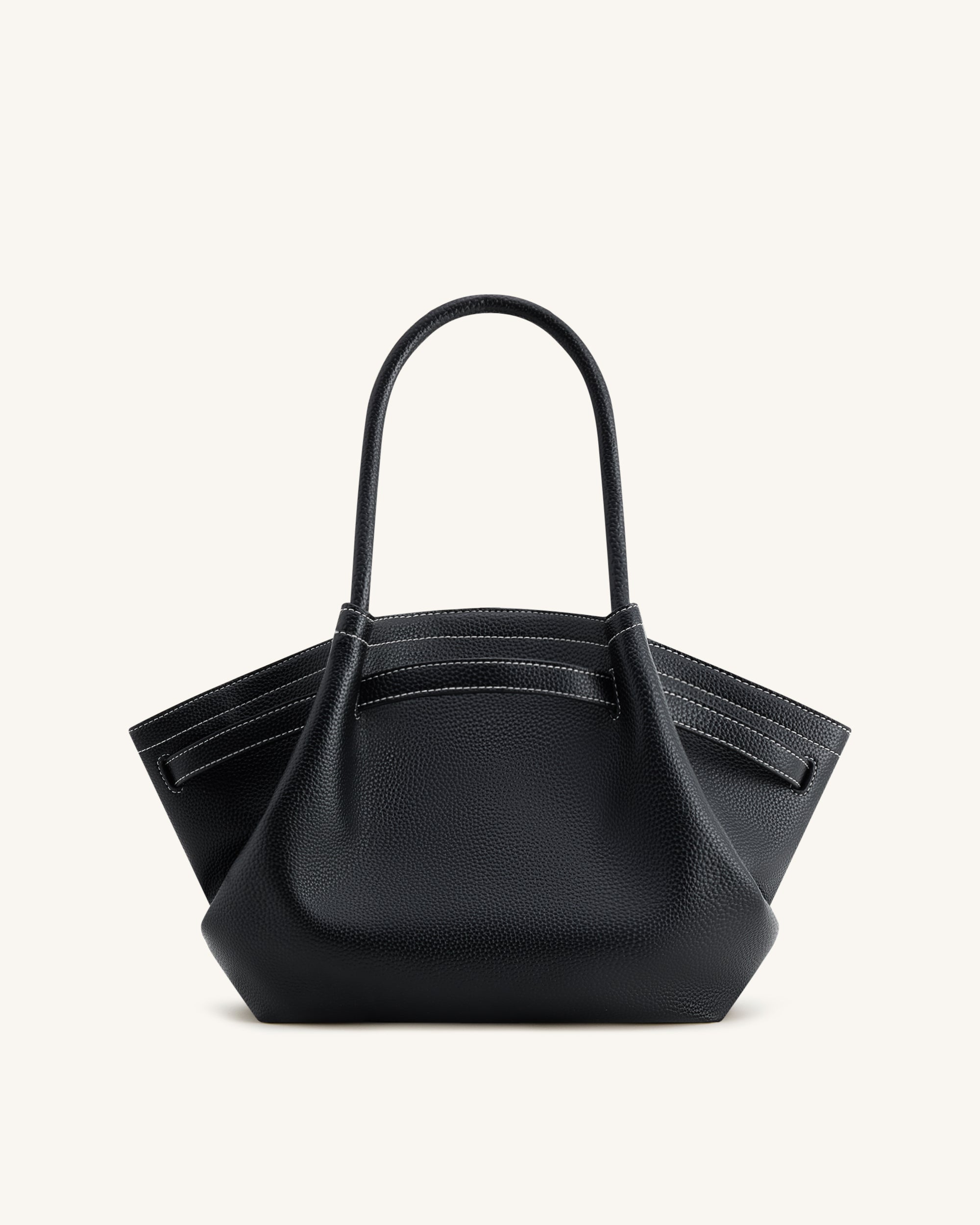 Hana Medium Tote Bag - Black - Image 4