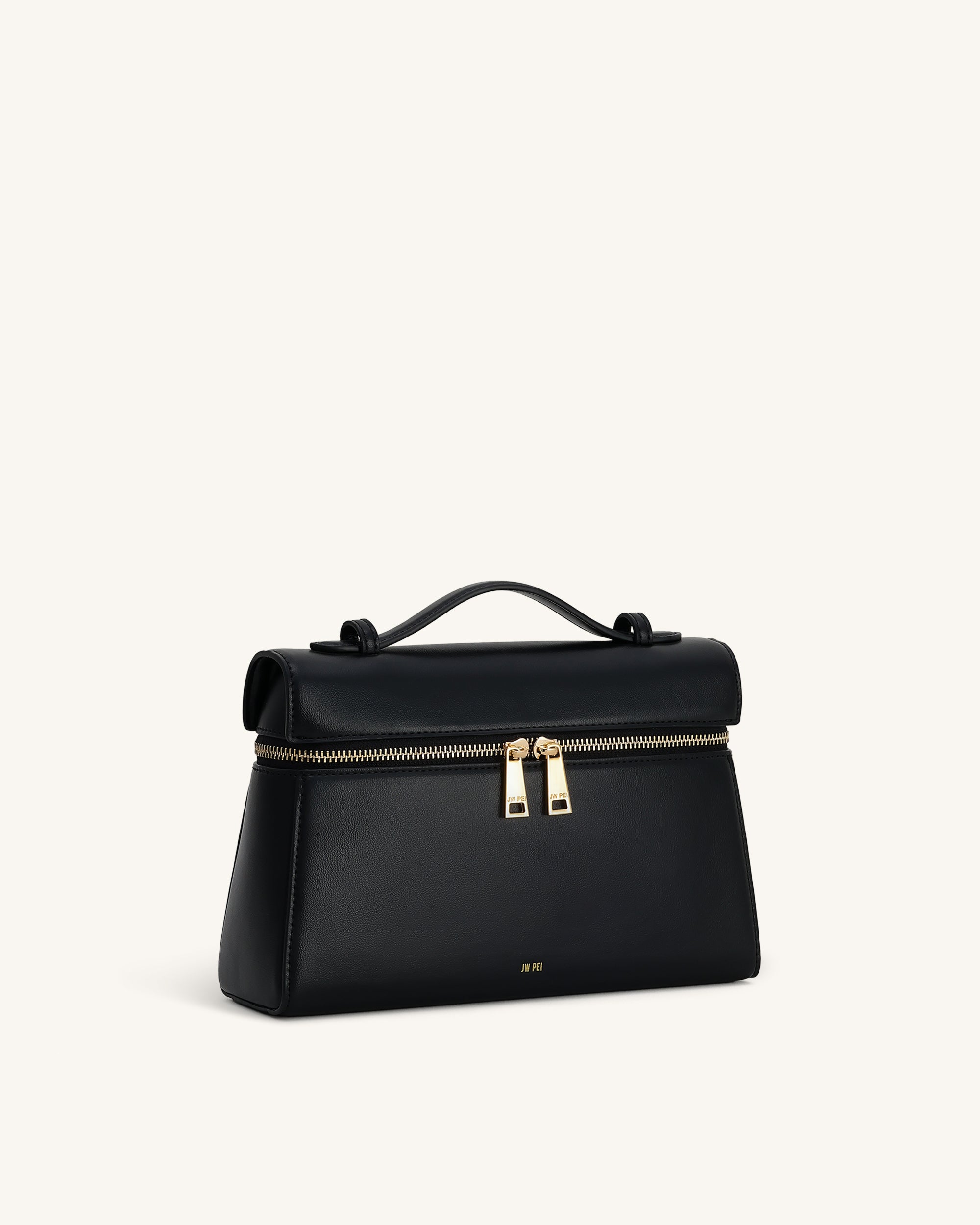 Thea Large Top Handle Bag - Black - Image 2