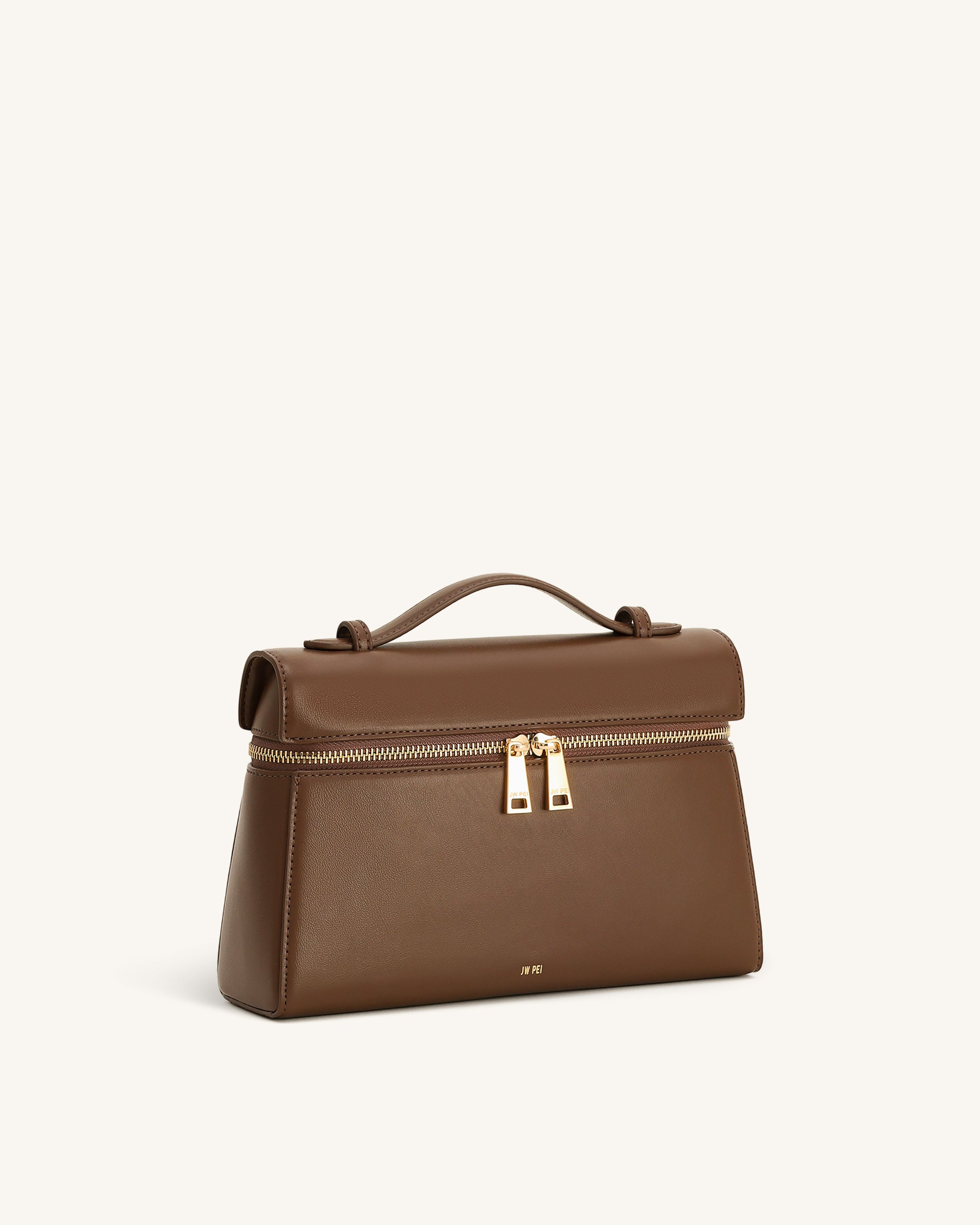 Thea Large Top Handle Bag - Mocha Brown - Image 2