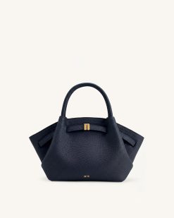 Hana Mini Tote Bag - Navy Blue