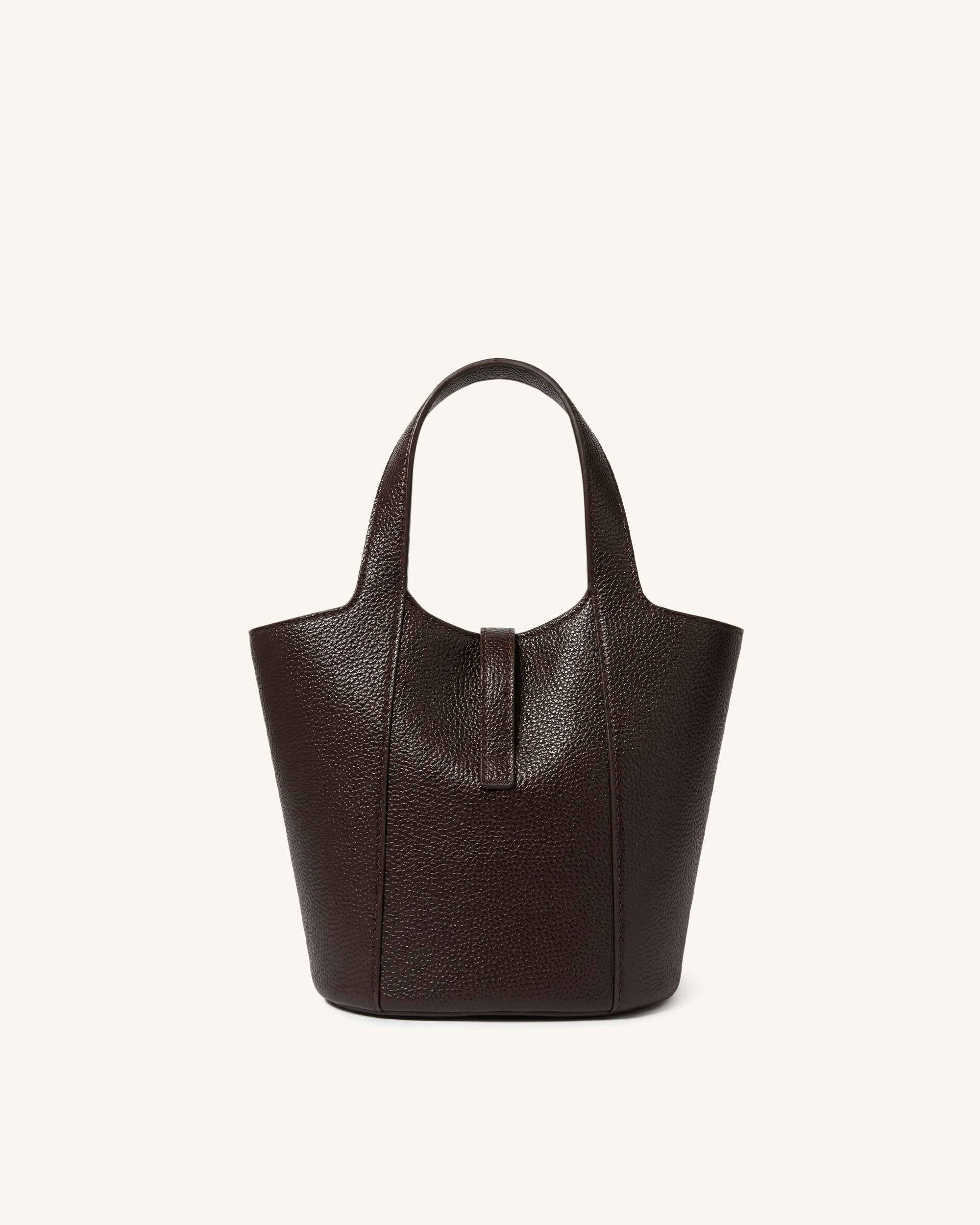 Bella Bucket Bag - Dark Brown - Image 3