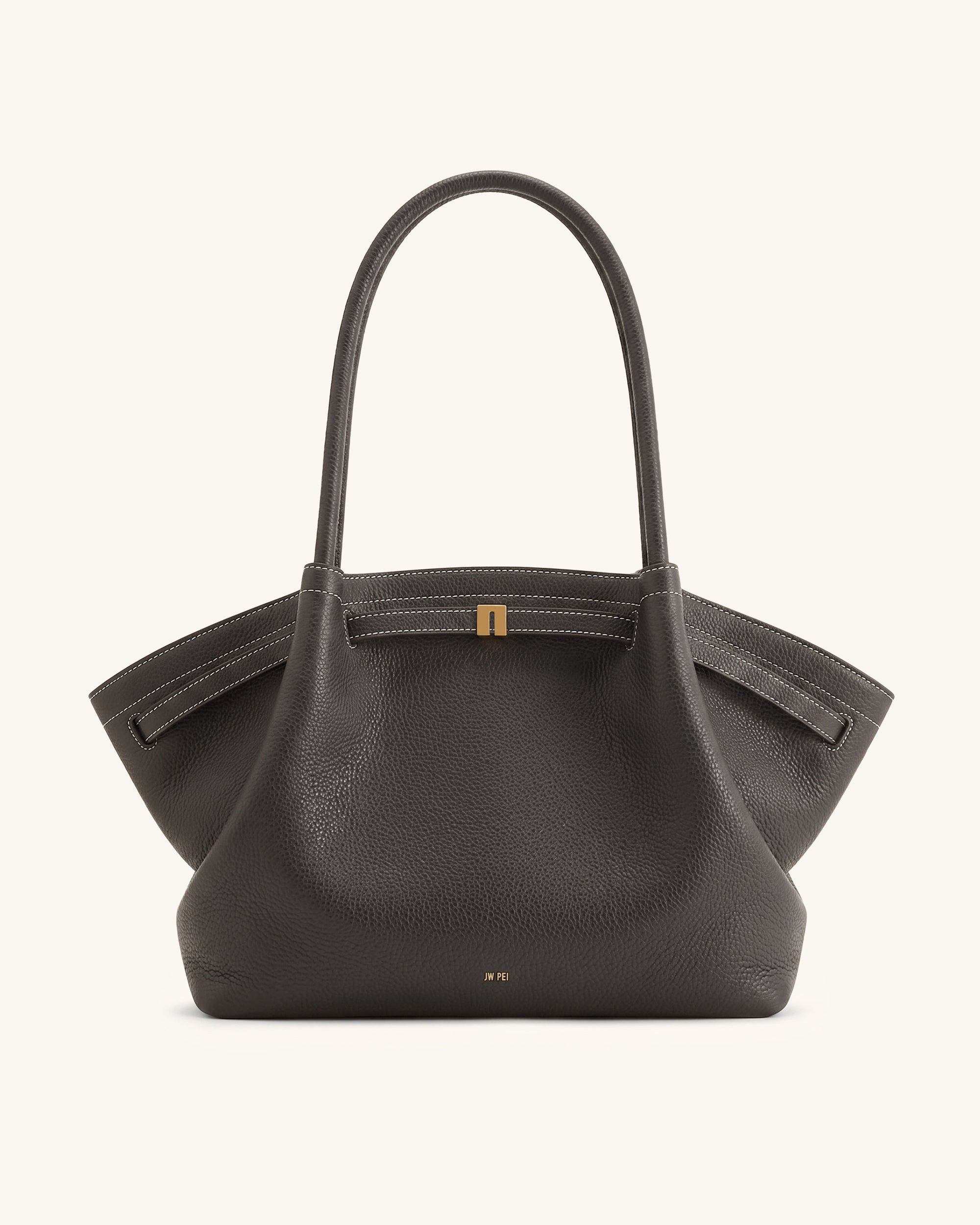 Hana Large Tote Bag - Dark Gray