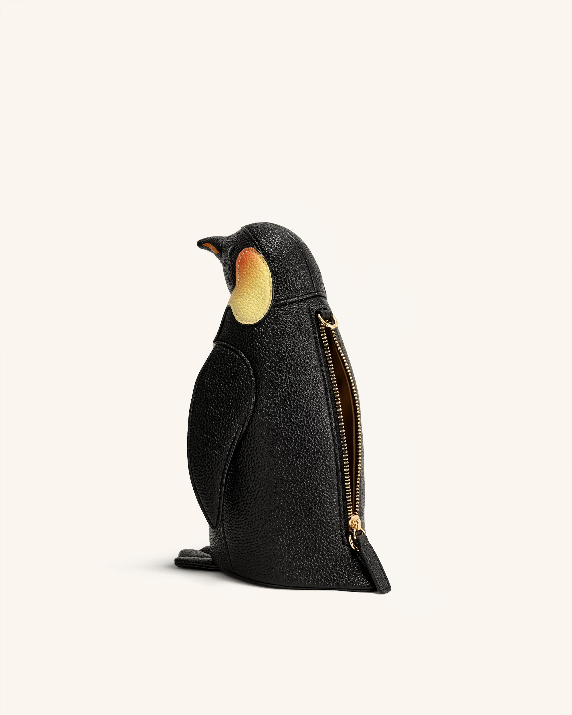 Pia Penguin Crossbody Bag - Black - Image 4