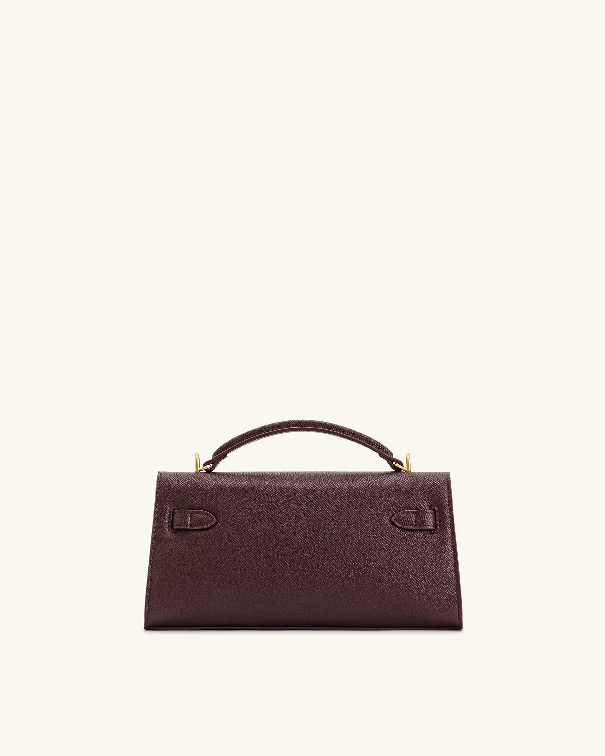Noor Top Handle Bag - Deep Burgundy - Image 4