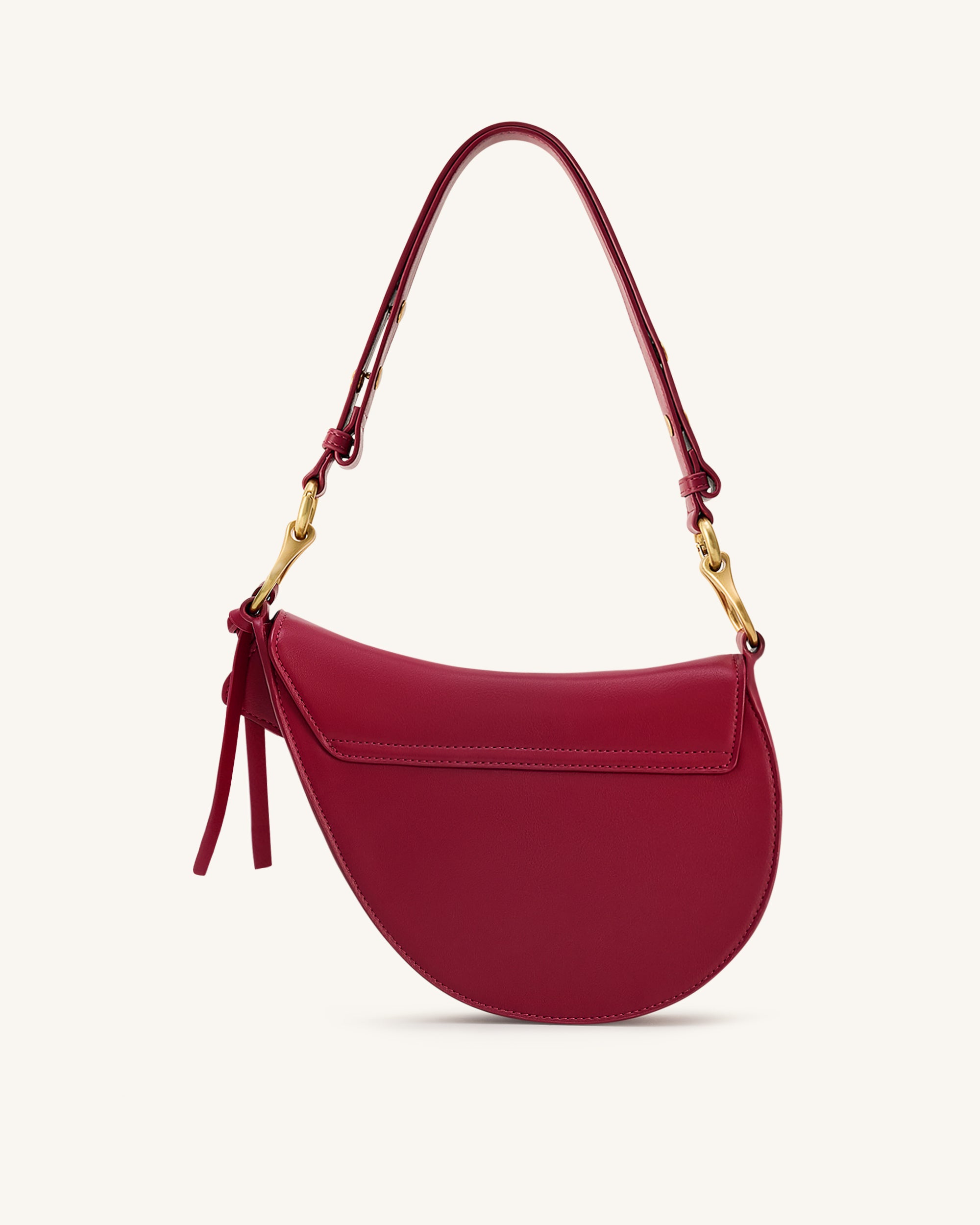 Ashlie Crossbody Bag - Burgundy - Image 3