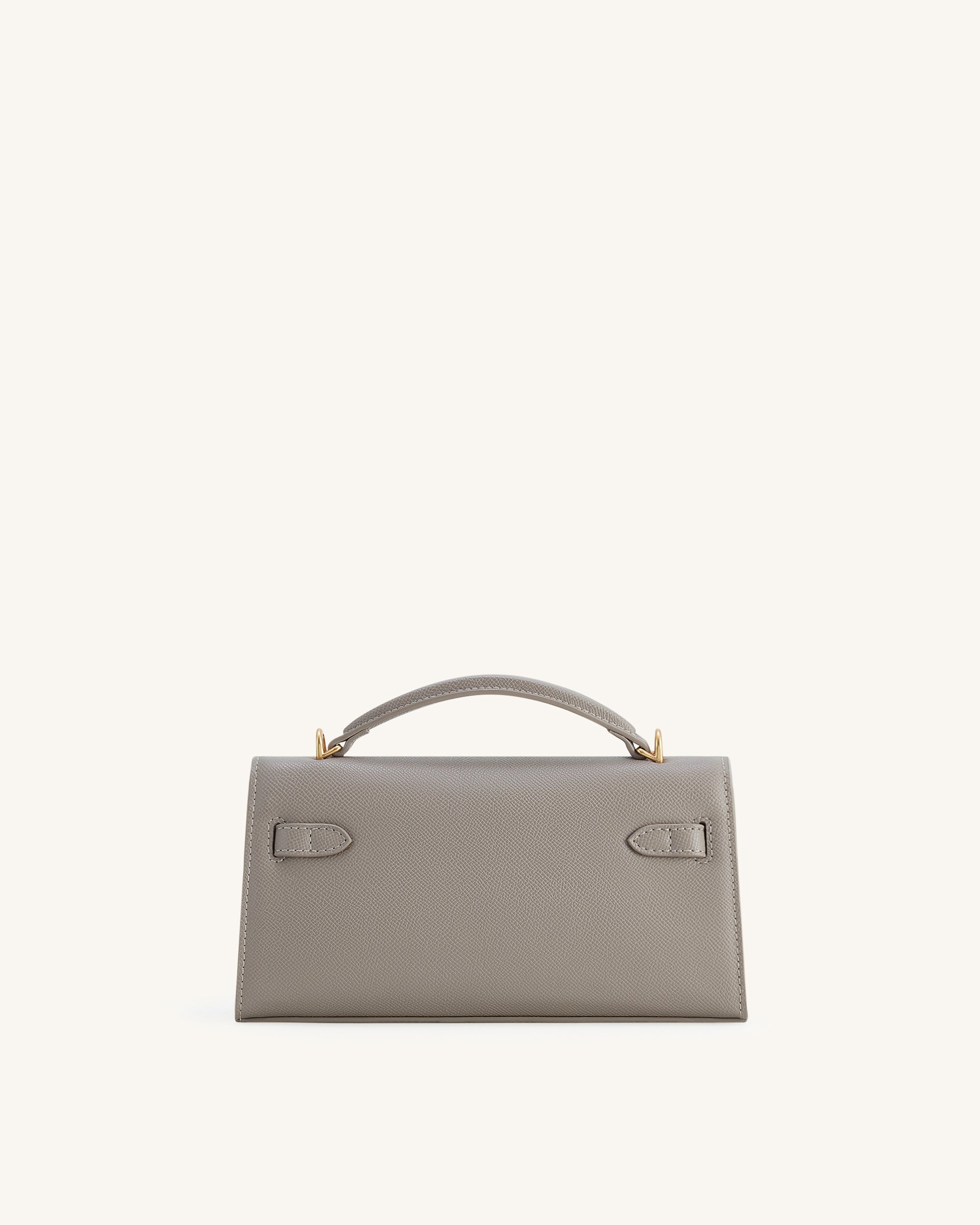 Noor Top Handle Bag - Elephant Gray - Image 4
