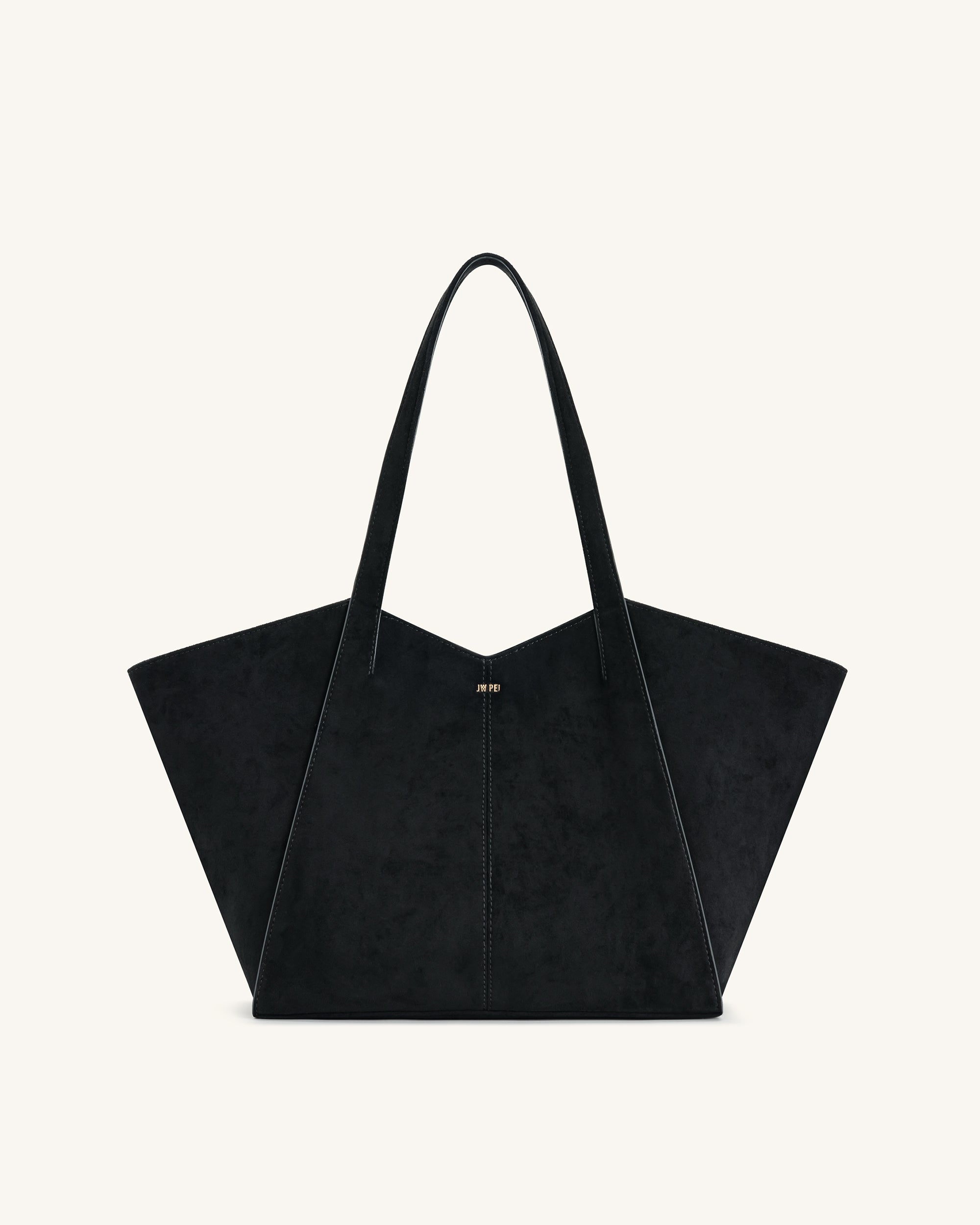 Kiana Large Capacity Tote Bag - Black