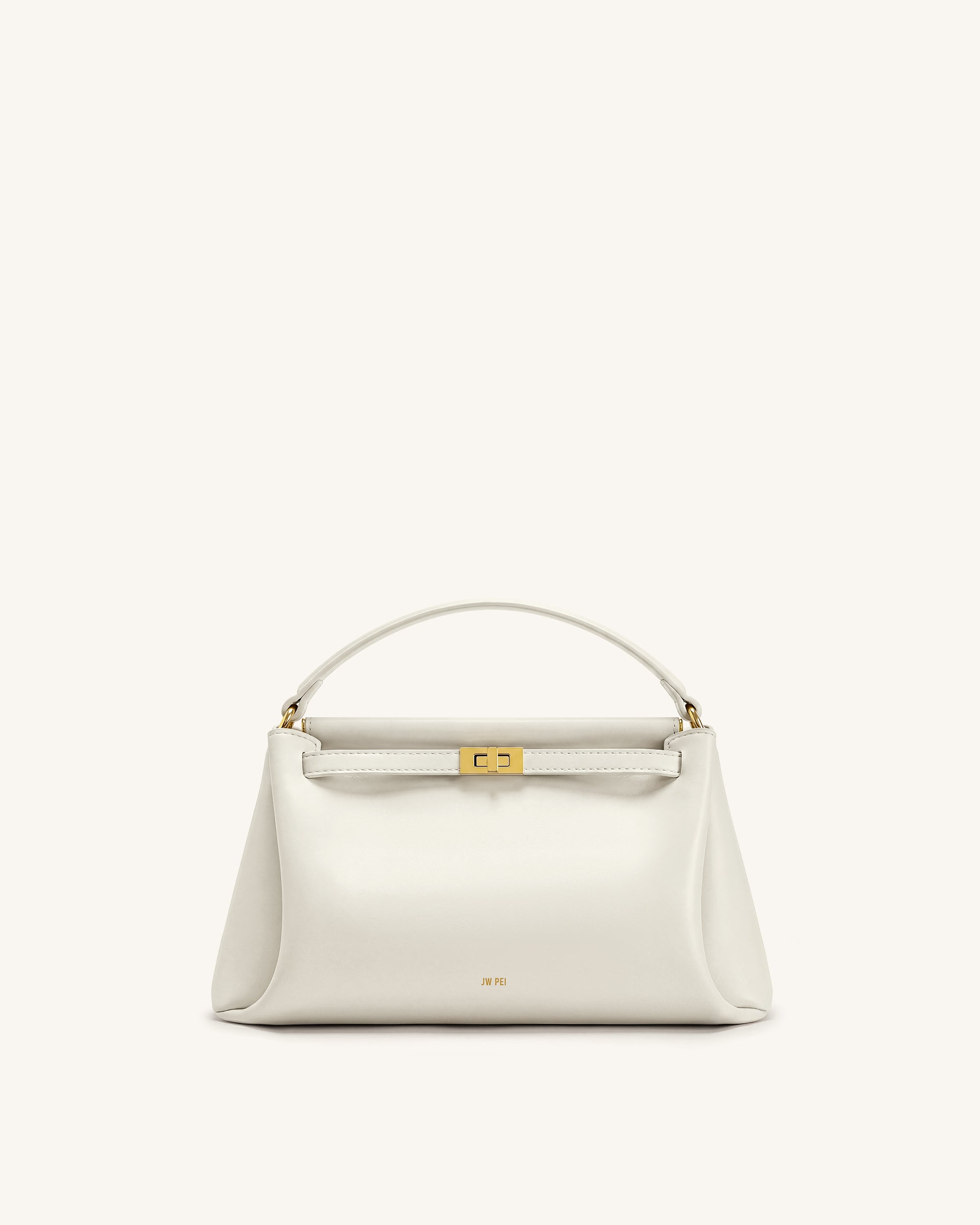 Carmen Top Handle Bag - White