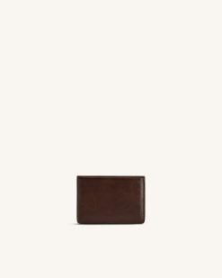 Alternative view of Maeve Dachshund Metal Emblem Card Holder - Chocolate