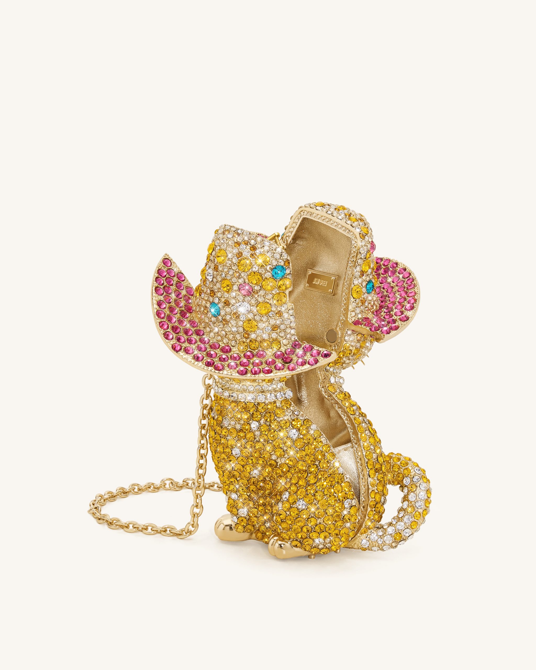 Glamorous Cat Clutch - Multicolor Gold - Image 4