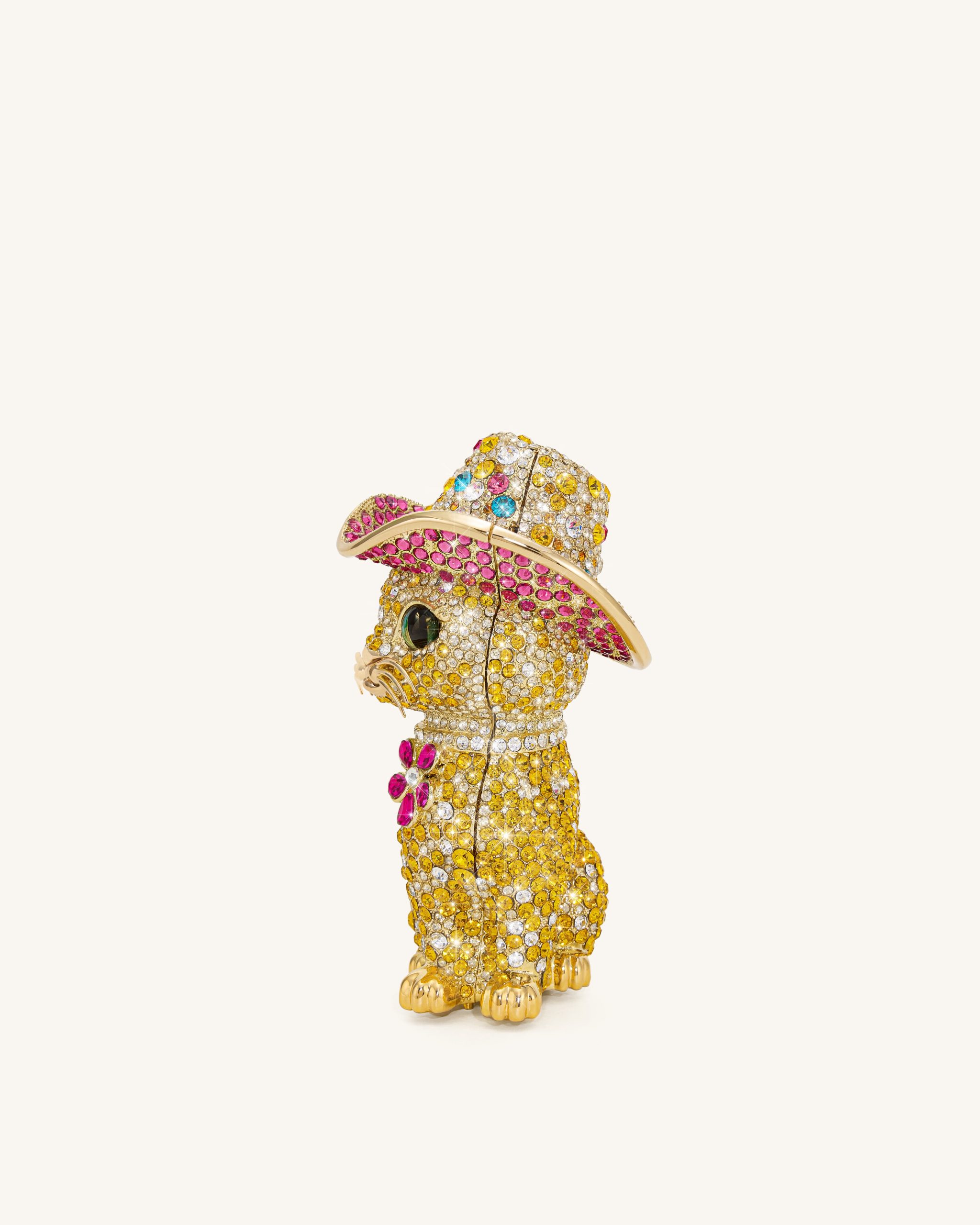 Glamorous Cat Clutch - Multicolor Gold - Image 2
