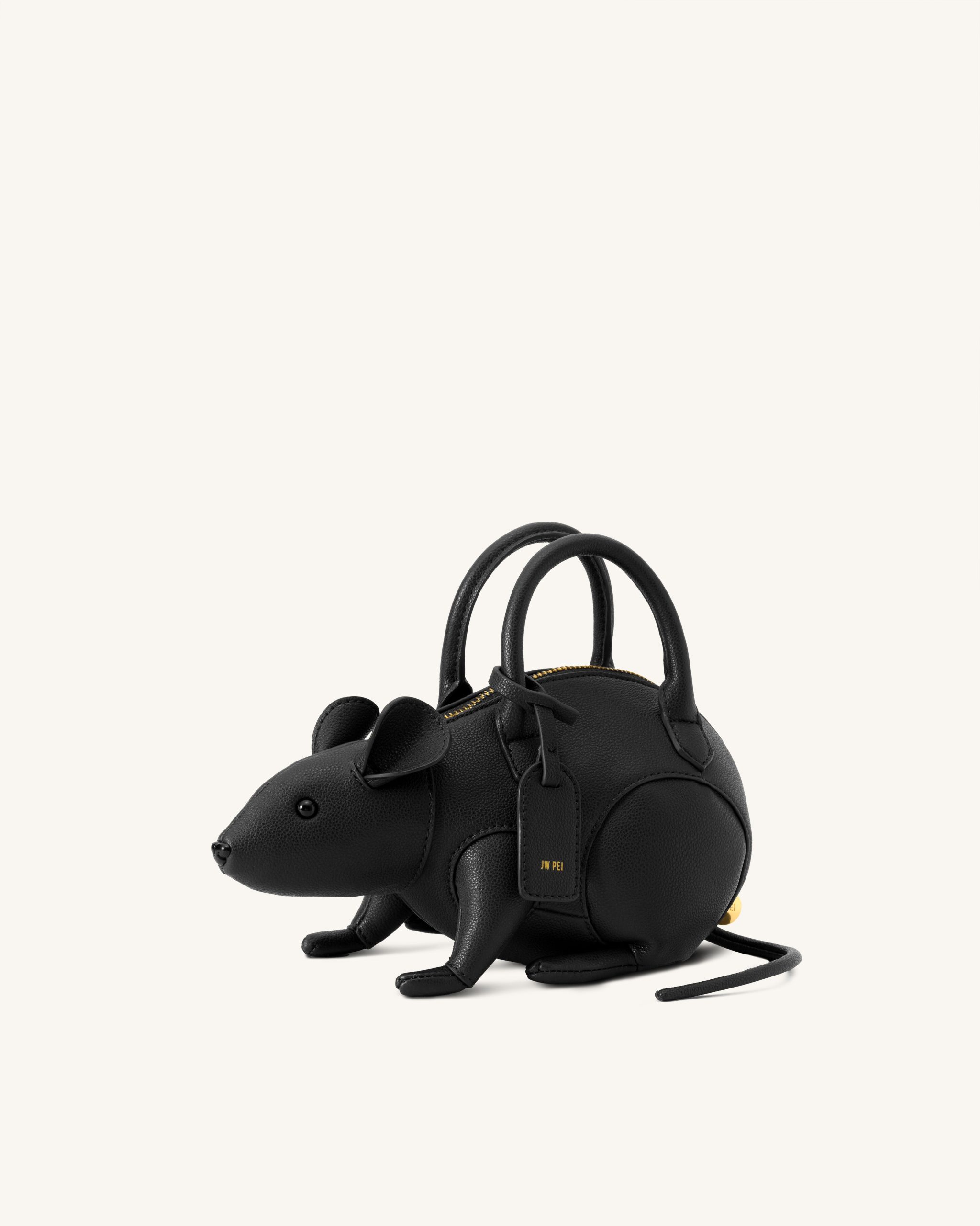 Mia Mouse Top Handle Bag - Black - Image 2