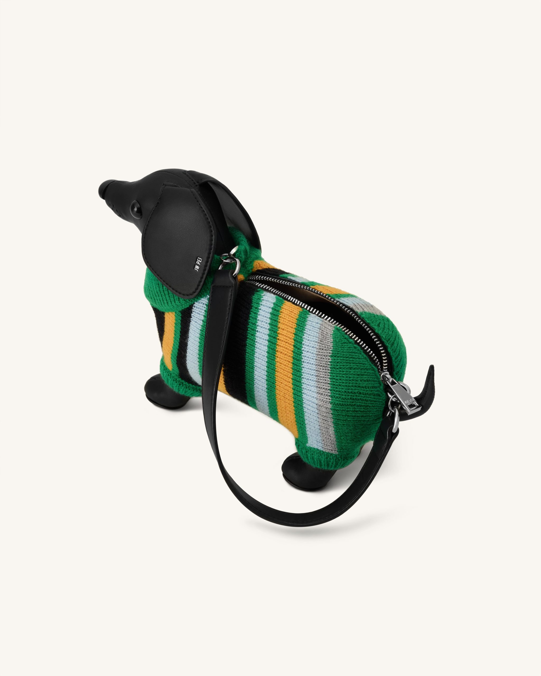 Addison Dachshund Handbag - Black - Image 4
