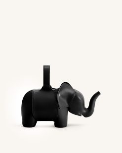 Claire Elephant Shaped Handbag - Black