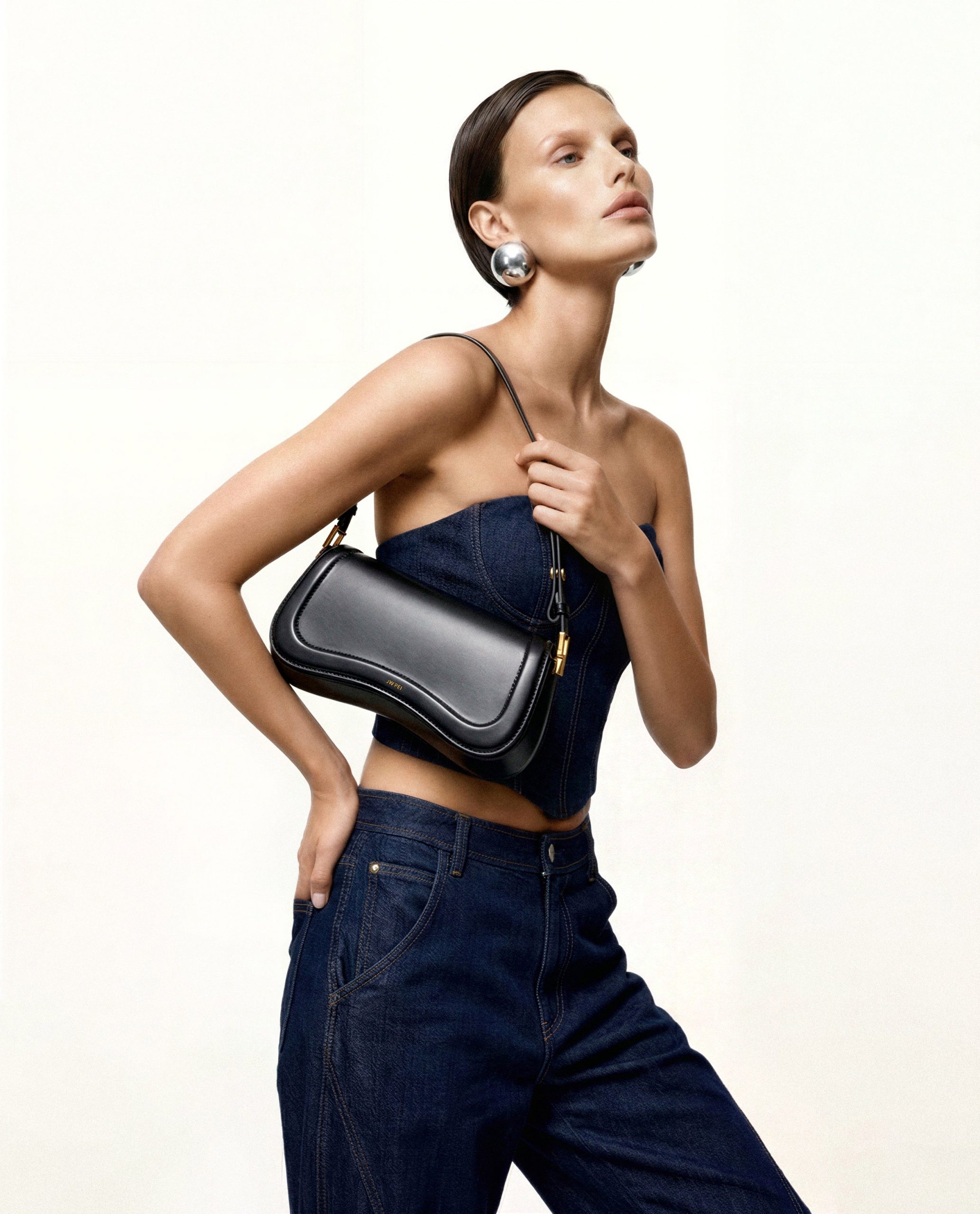 Joy Shoulder Bag - Black - Image 2
