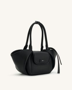 Alternative view of Zoey Pockets Shoulder Bag - Black