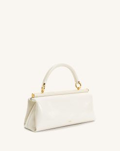 Alternative view of Danna Top Handle Bag - White