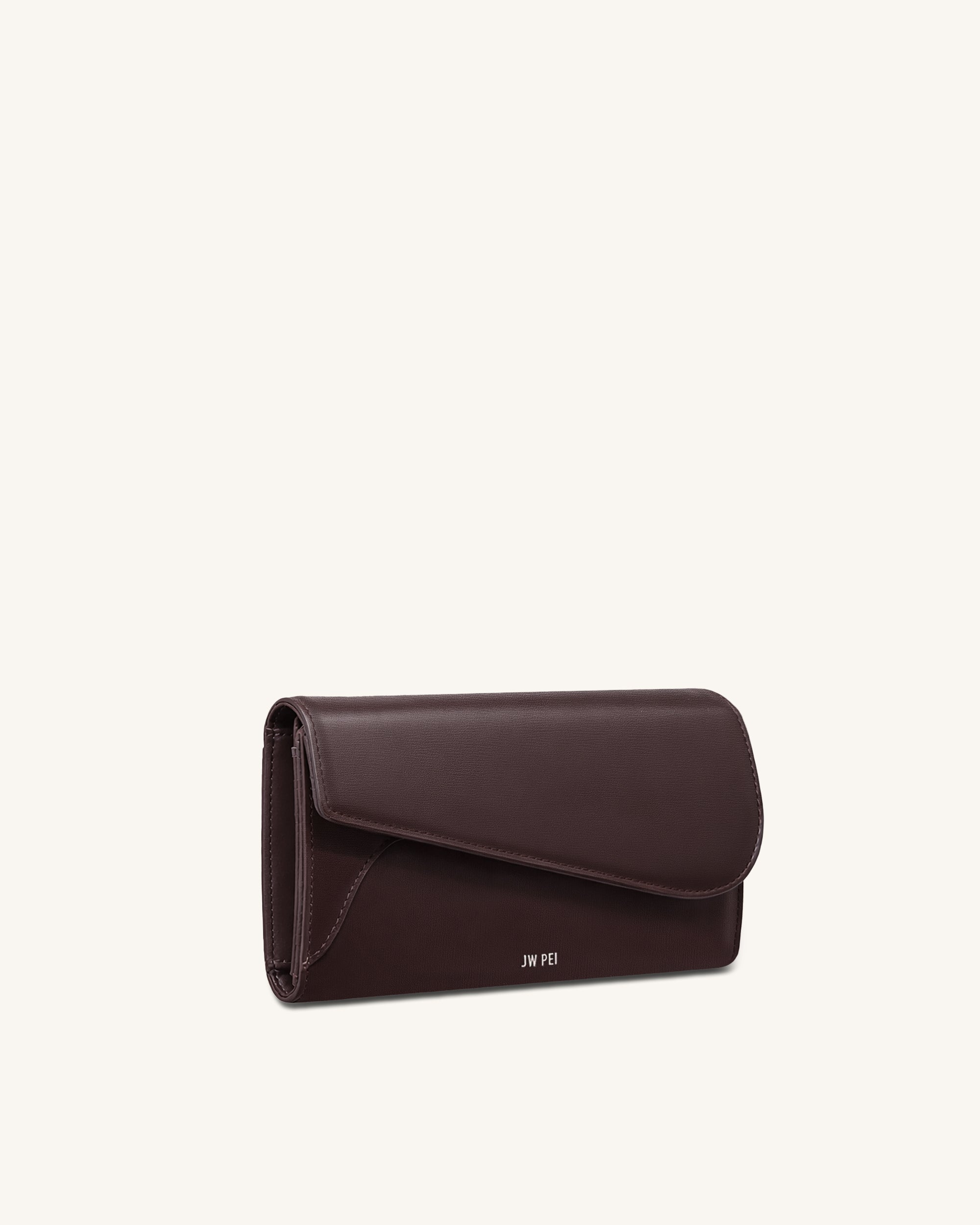 Seren Flap Long Wallet - Chestnut Black - Image 2