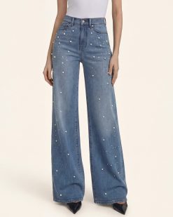The Mermaid Shimmer Pearl Jeans - Dancing in The Moonlight