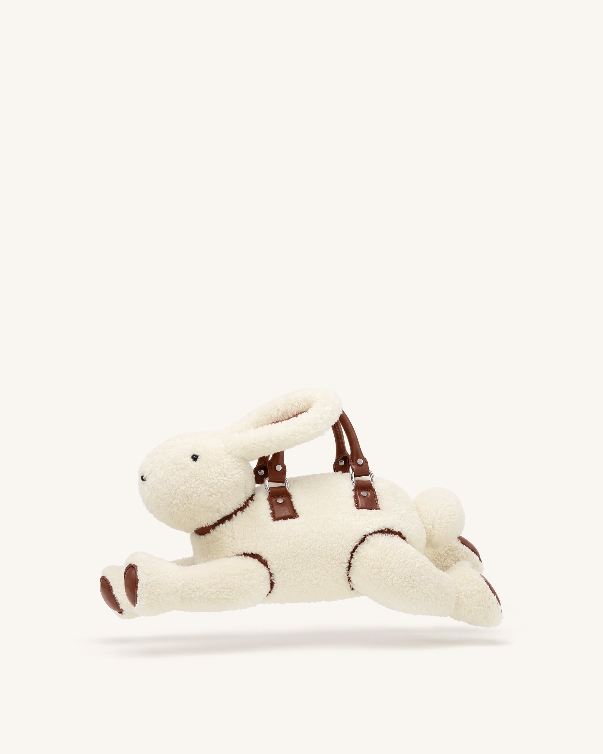 Bella Bunny Shaped Top Handle Bag - White - Image 3
