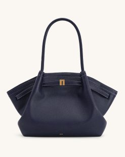 Hana Large Tote Bag - Navy