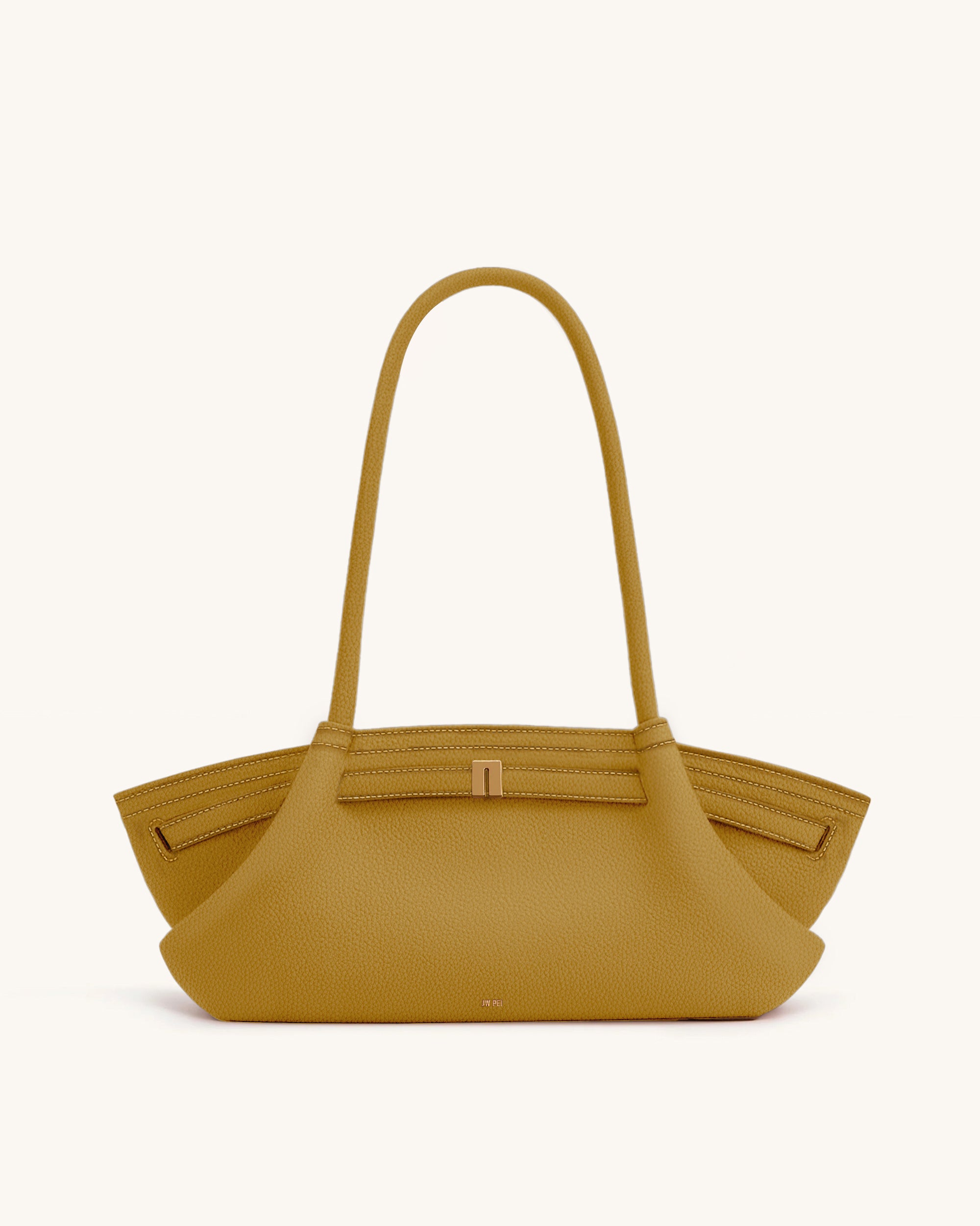 Hana Wide Tote Bag - Ginger Yellow